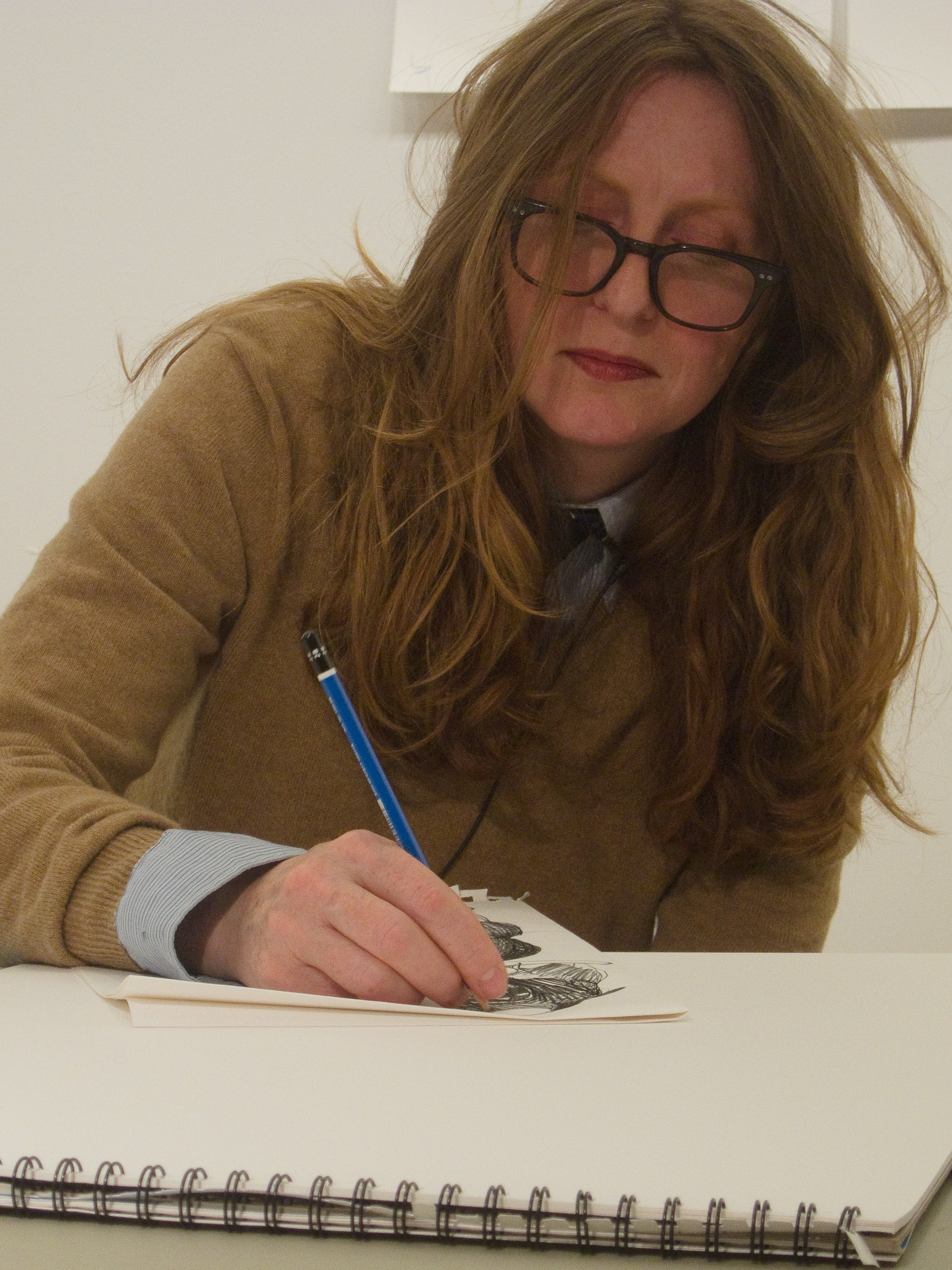 Andrea Bowers, Suzanne Lacy, Andrea Bowers and Suzanne Lacy: Drawing Lessons at The Drawing Center, photo 23