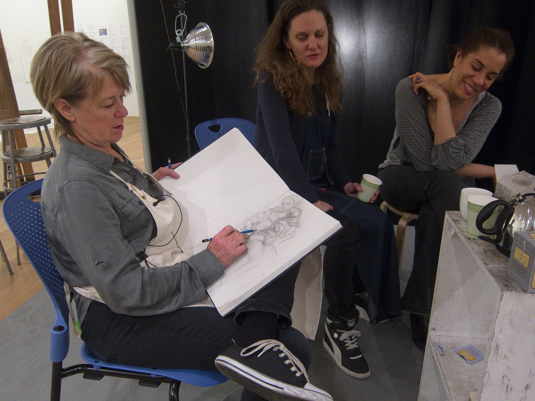 Andrea Bowers, Suzanne Lacy, Andrea Bowers and Suzanne Lacy: Drawing Lessons at The Drawing Center, photo 33