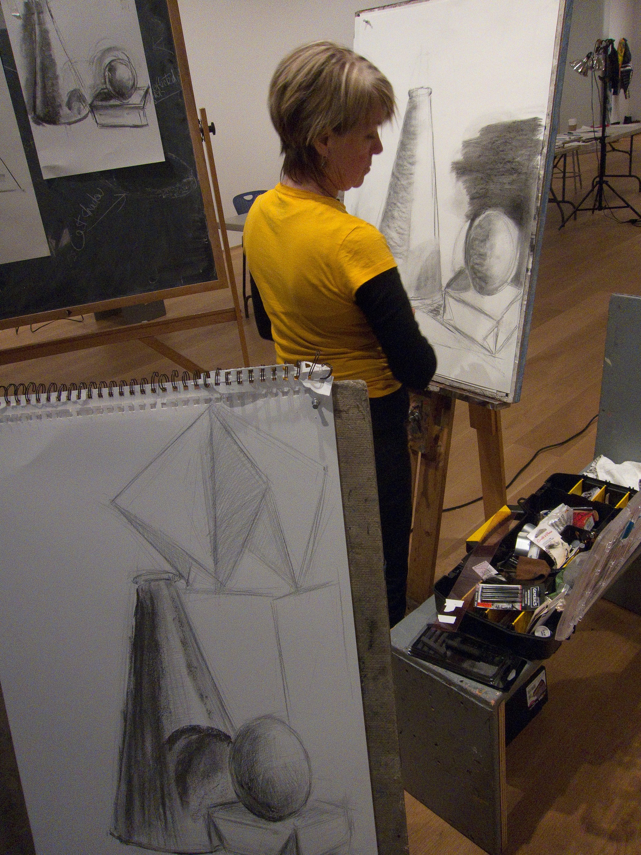 Andrea Bowers, Suzanne Lacy, Andrea Bowers and Suzanne Lacy: Drawing Lessons at The Drawing Center, photo 37