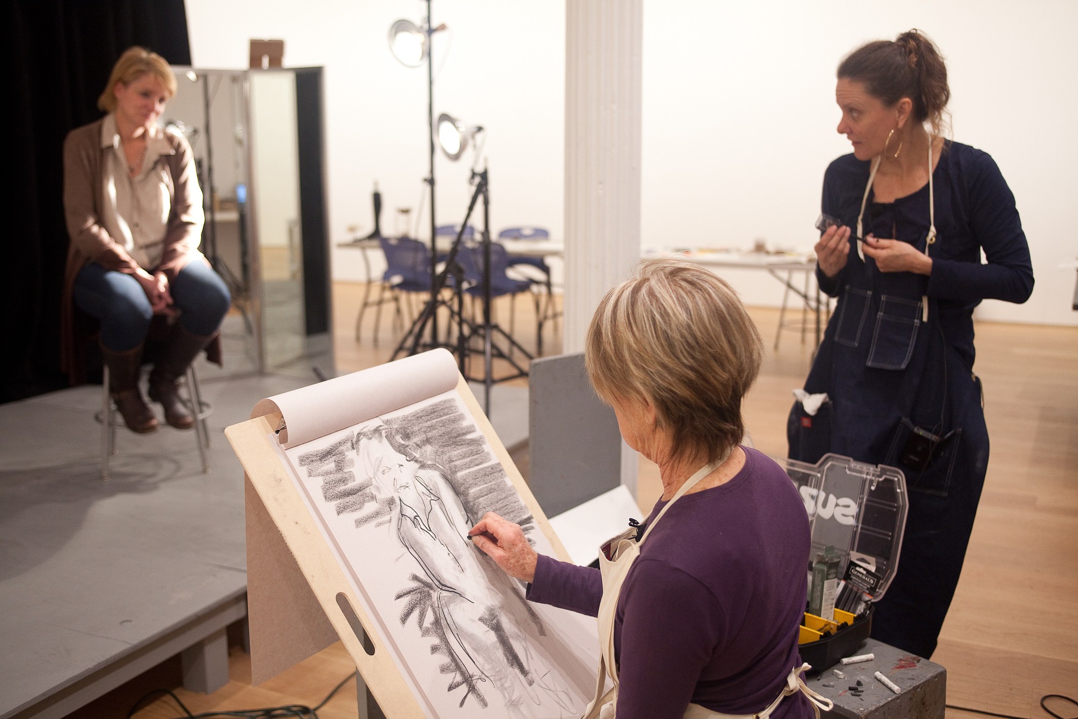 Andrea Bowers, Suzanne Lacy, Andrea Bowers and Suzanne Lacy: Drawing Lessons at The Drawing Center, photo 50