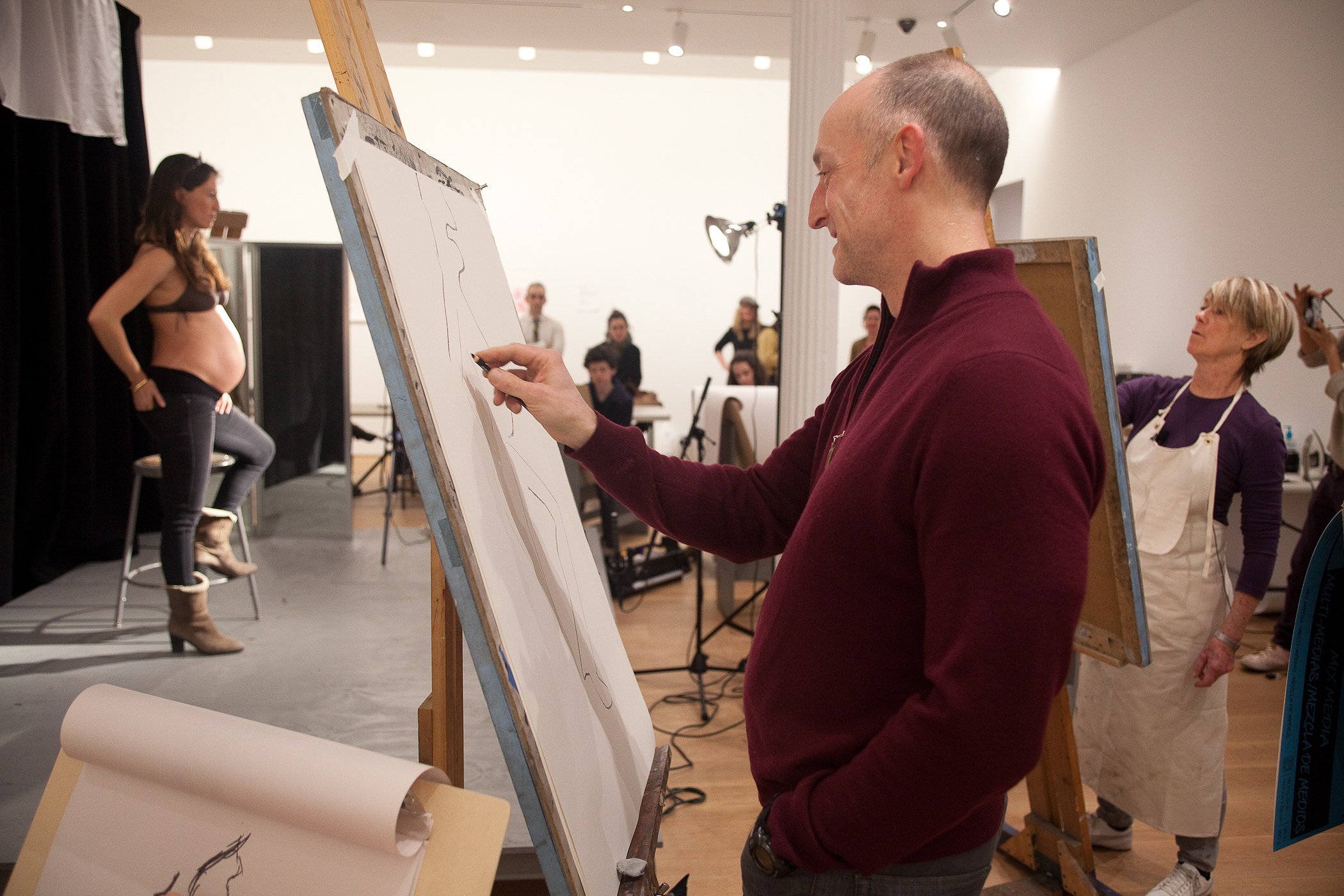 Andrea Bowers, Suzanne Lacy, Andrea Bowers and Suzanne Lacy: Drawing Lessons at The Drawing Center, photo 62