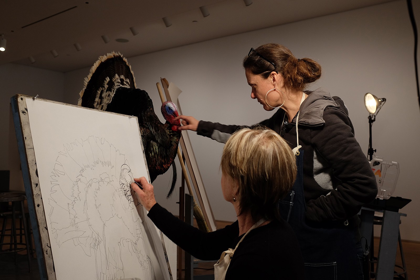 Andrea Bowers, Suzanne Lacy, Andrea Bowers and Suzanne Lacy: Drawing Lessons at The Drawing Center, photo 72