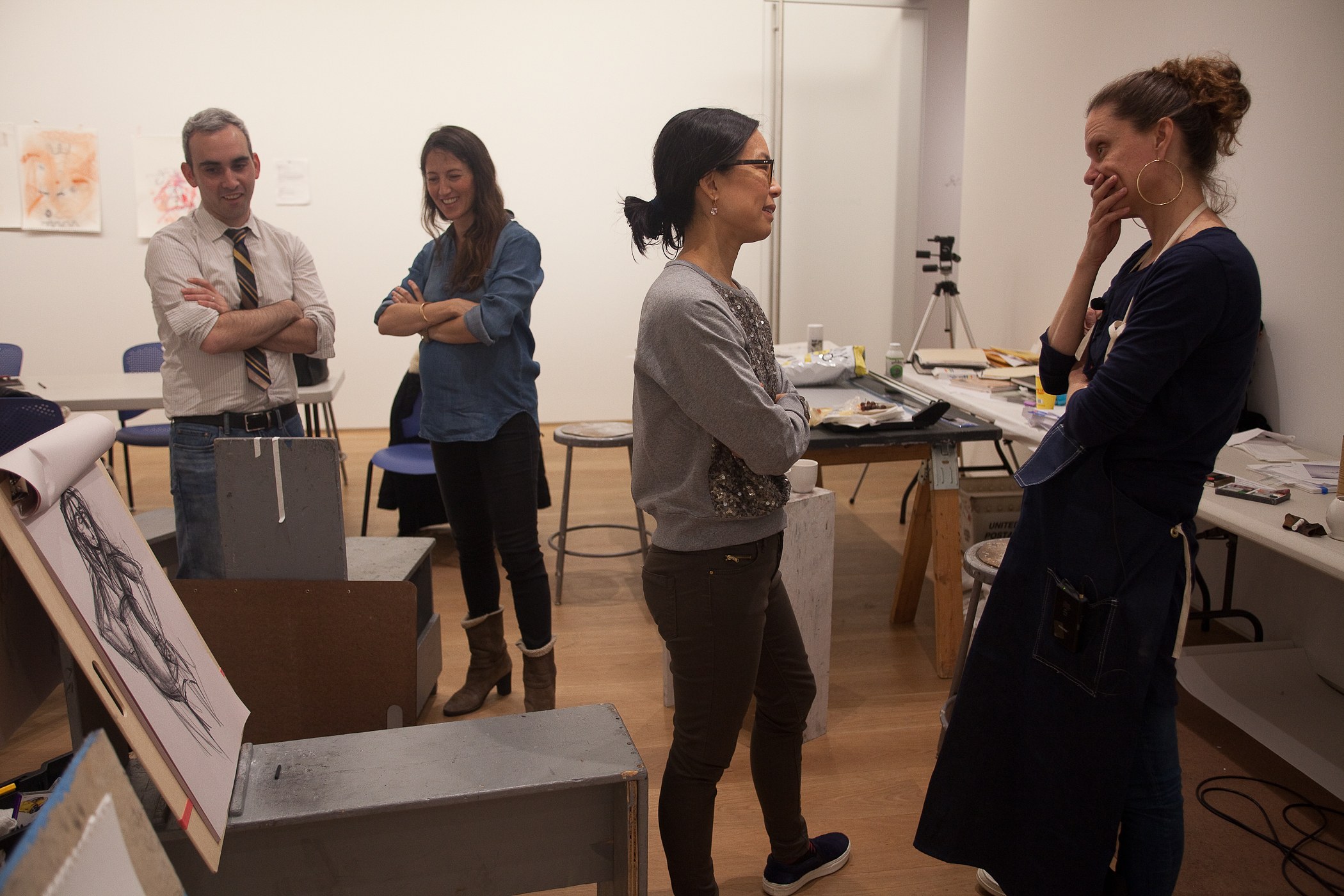 Andrea Bowers, Suzanne Lacy, Andrea Bowers and Suzanne Lacy: Drawing Lessons at The Drawing Center, photo 70