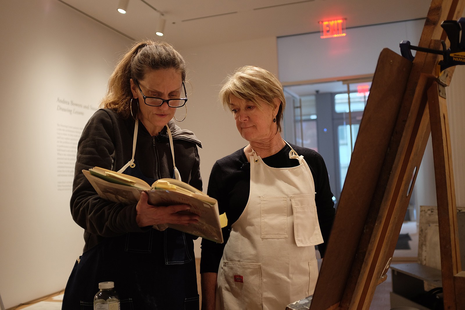 Andrea Bowers, Suzanne Lacy, Andrea Bowers and Suzanne Lacy: Drawing Lessons at The Drawing Center, photo 75