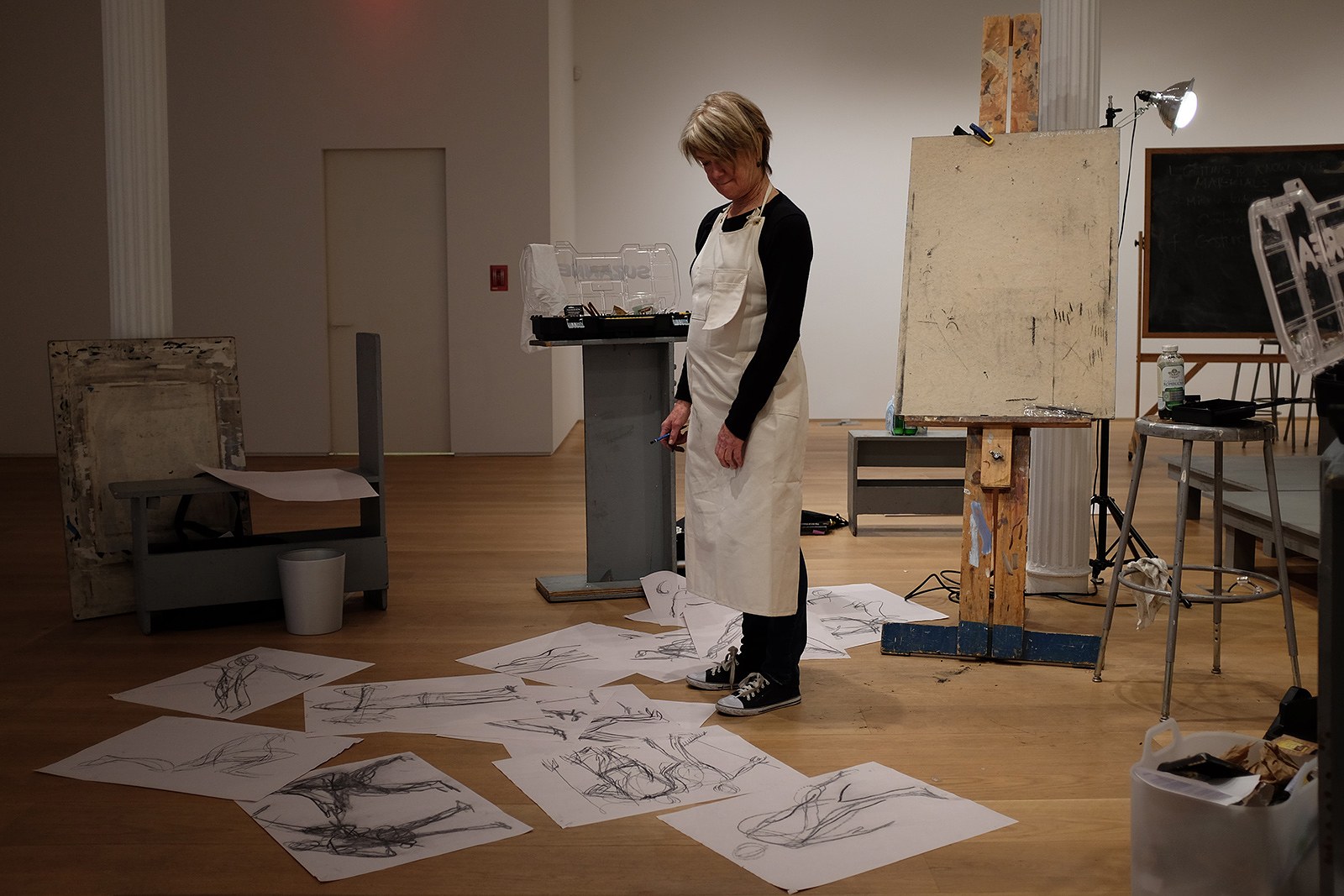 Andrea Bowers, Suzanne Lacy, Andrea Bowers and Suzanne Lacy: Drawing Lessons at The Drawing Center, photo 74