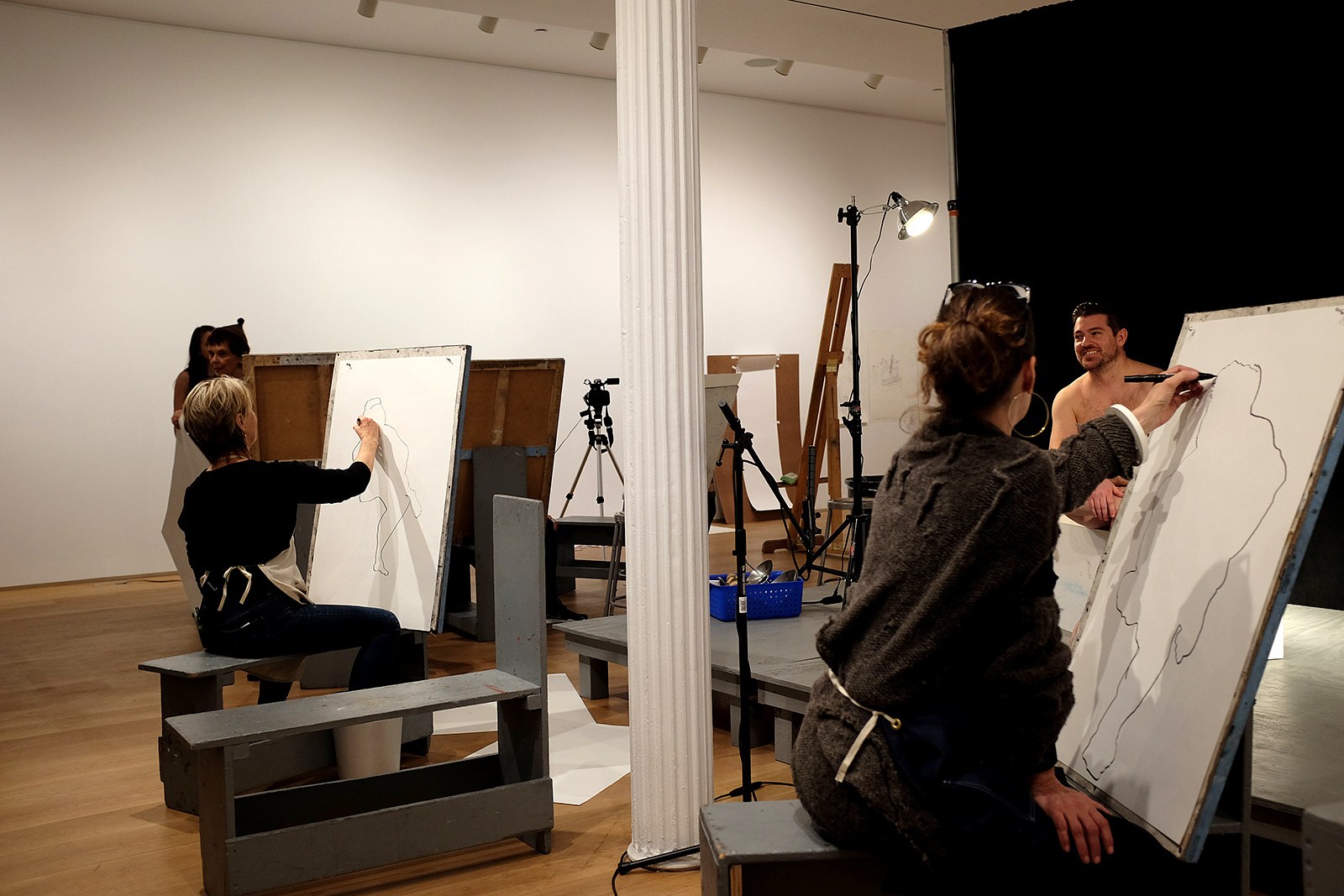 Andrea Bowers, Suzanne Lacy, Andrea Bowers and Suzanne Lacy: Drawing Lessons at The Drawing Center, photo 88