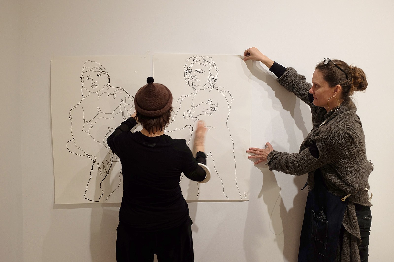 Andrea Bowers, Suzanne Lacy, Andrea Bowers and Suzanne Lacy: Drawing Lessons at The Drawing Center, photo 91