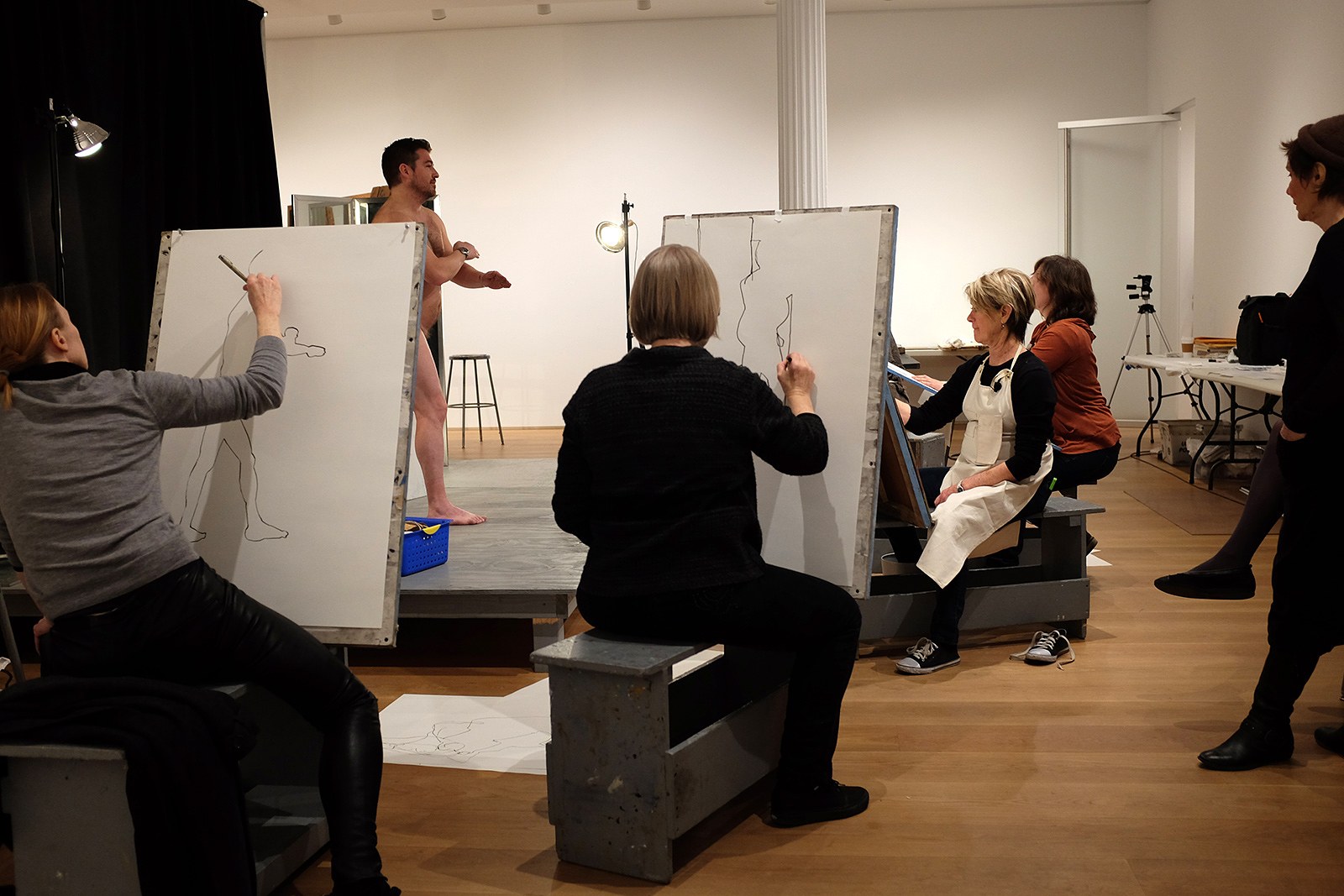 Andrea Bowers, Suzanne Lacy, Andrea Bowers and Suzanne Lacy: Drawing Lessons at The Drawing Center, photo 89