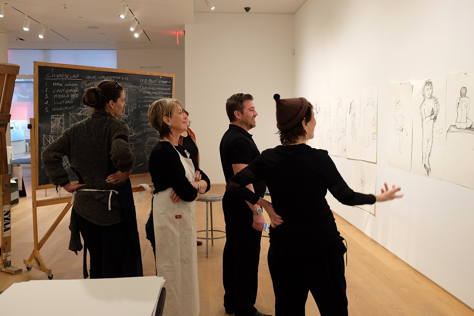 Andrea Bowers, Suzanne Lacy, Andrea Bowers and Suzanne Lacy: Drawing Lessons at The Drawing Center, photo 94
