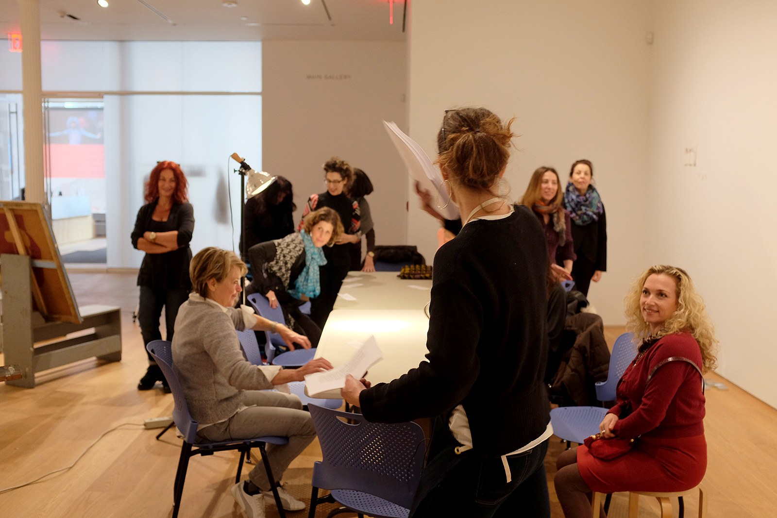 Andrea Bowers, Suzanne Lacy, Andrea Bowers and Suzanne Lacy: Drawing Lessons at The Drawing Center, photo 99