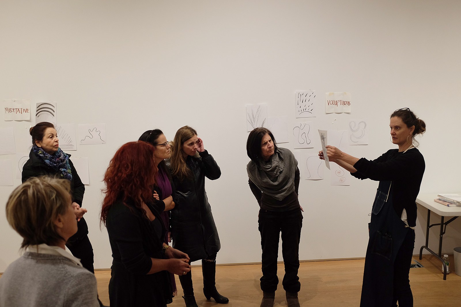 Andrea Bowers, Suzanne Lacy, Andrea Bowers and Suzanne Lacy: Drawing Lessons at The Drawing Center, photo 104