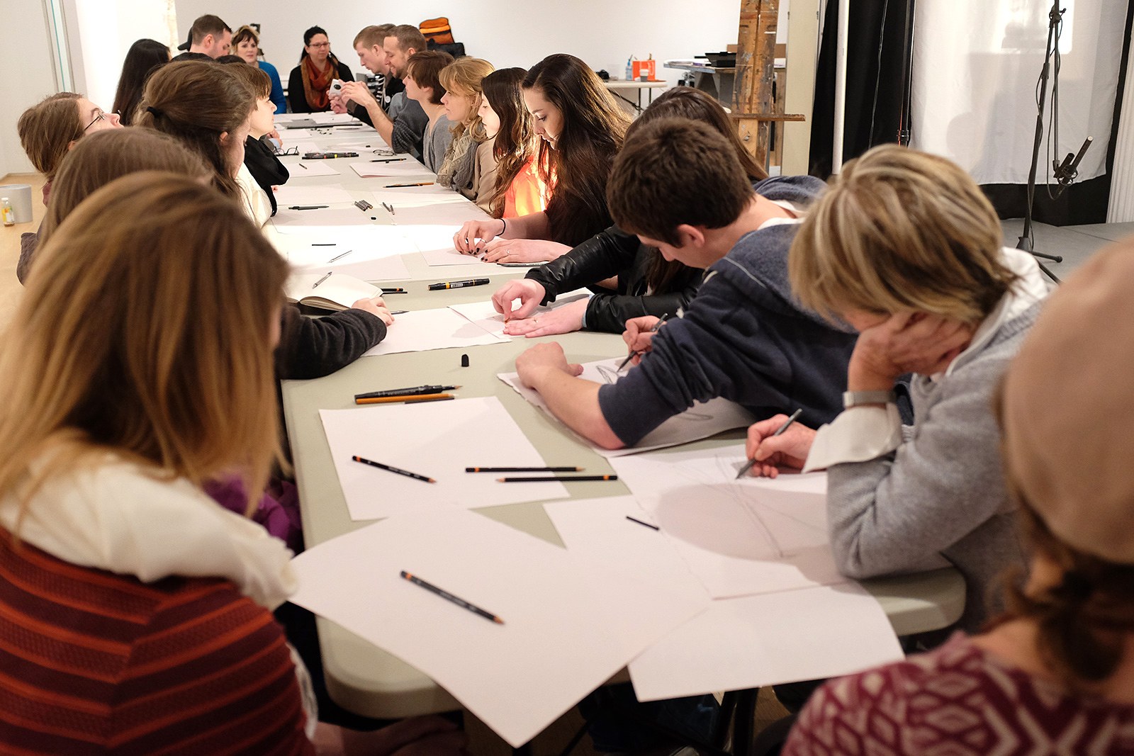 Andrea Bowers, Suzanne Lacy, Andrea Bowers and Suzanne Lacy: Drawing Lessons at The Drawing Center, photo 105