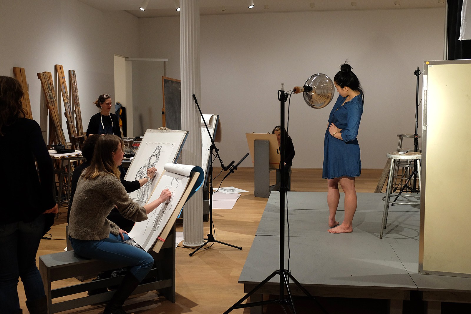 Andrea Bowers, Suzanne Lacy, Andrea Bowers and Suzanne Lacy: Drawing Lessons at The Drawing Center, photo 115