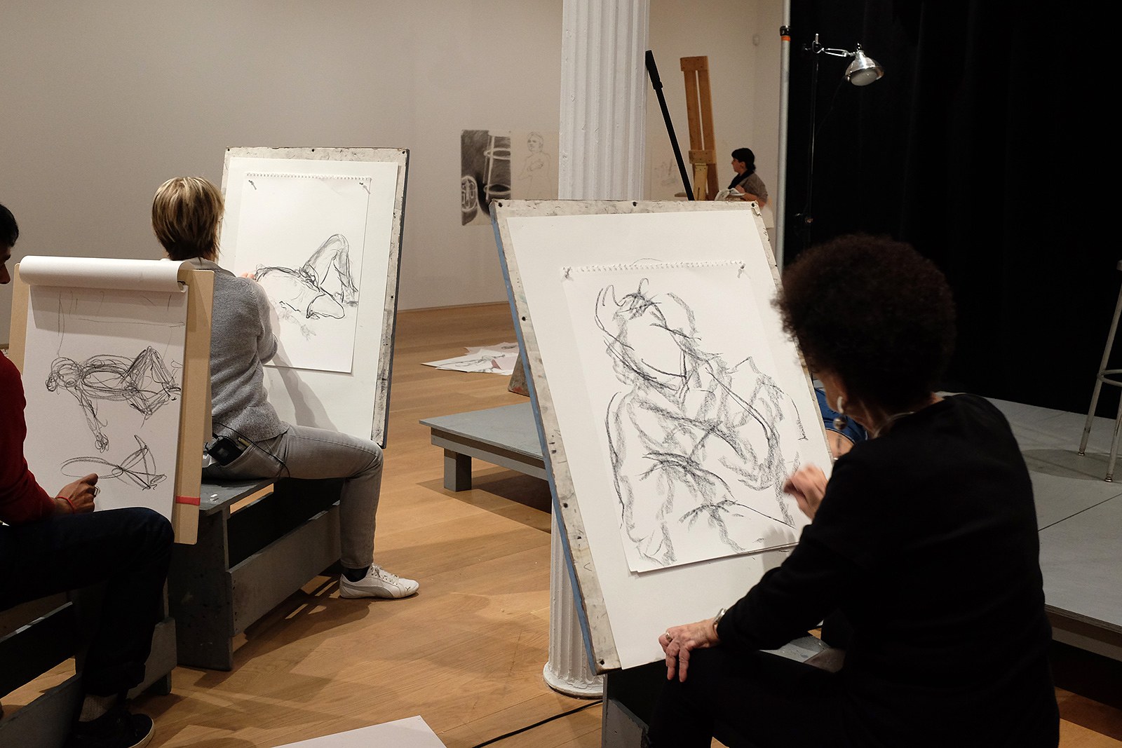 Andrea Bowers, Suzanne Lacy, Andrea Bowers and Suzanne Lacy: Drawing Lessons at The Drawing Center, photo 117