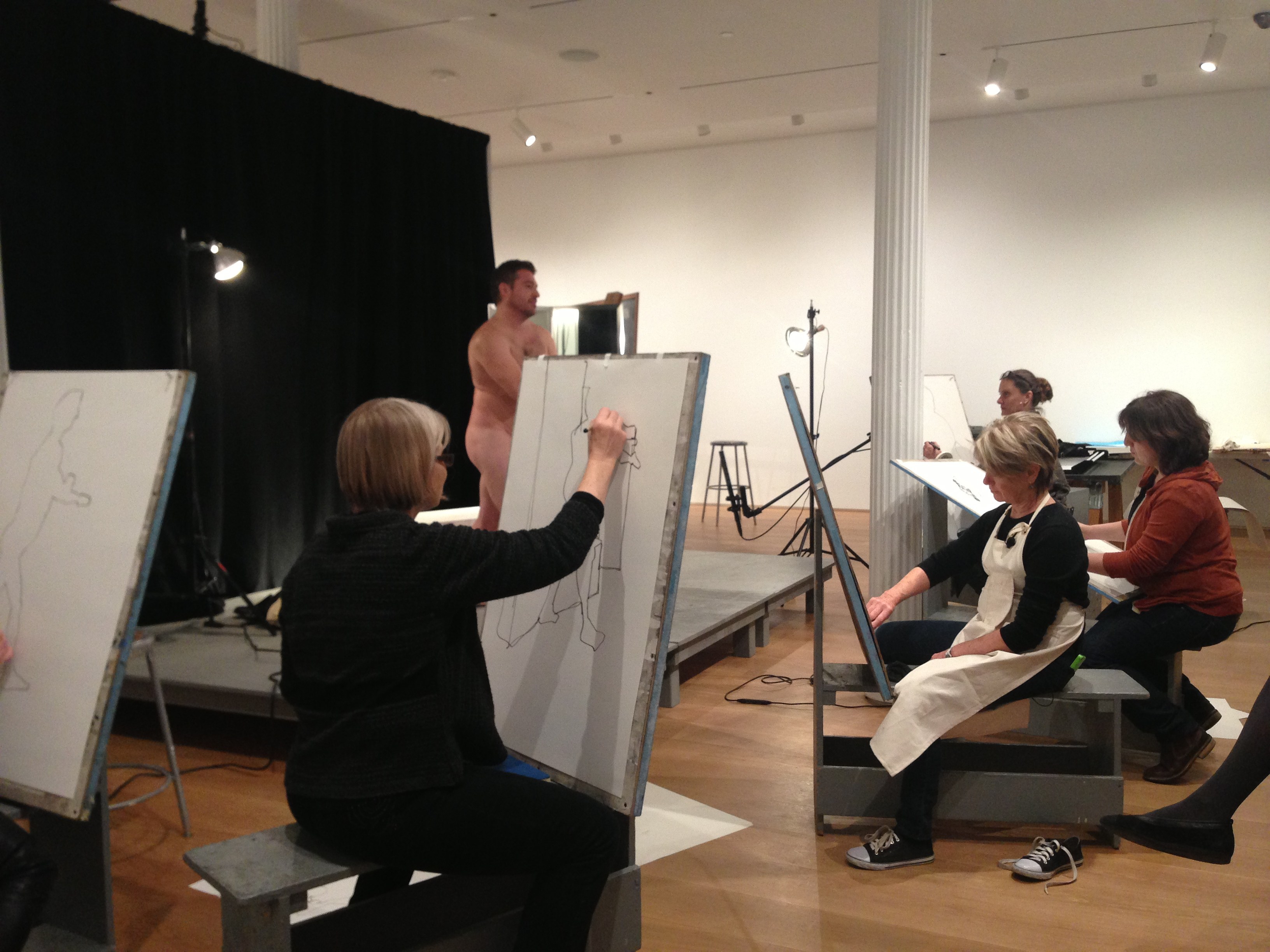 Andrea Bowers, Suzanne Lacy, Andrea Bowers and Suzanne Lacy: Drawing Lessons at The Drawing Center, photo 131