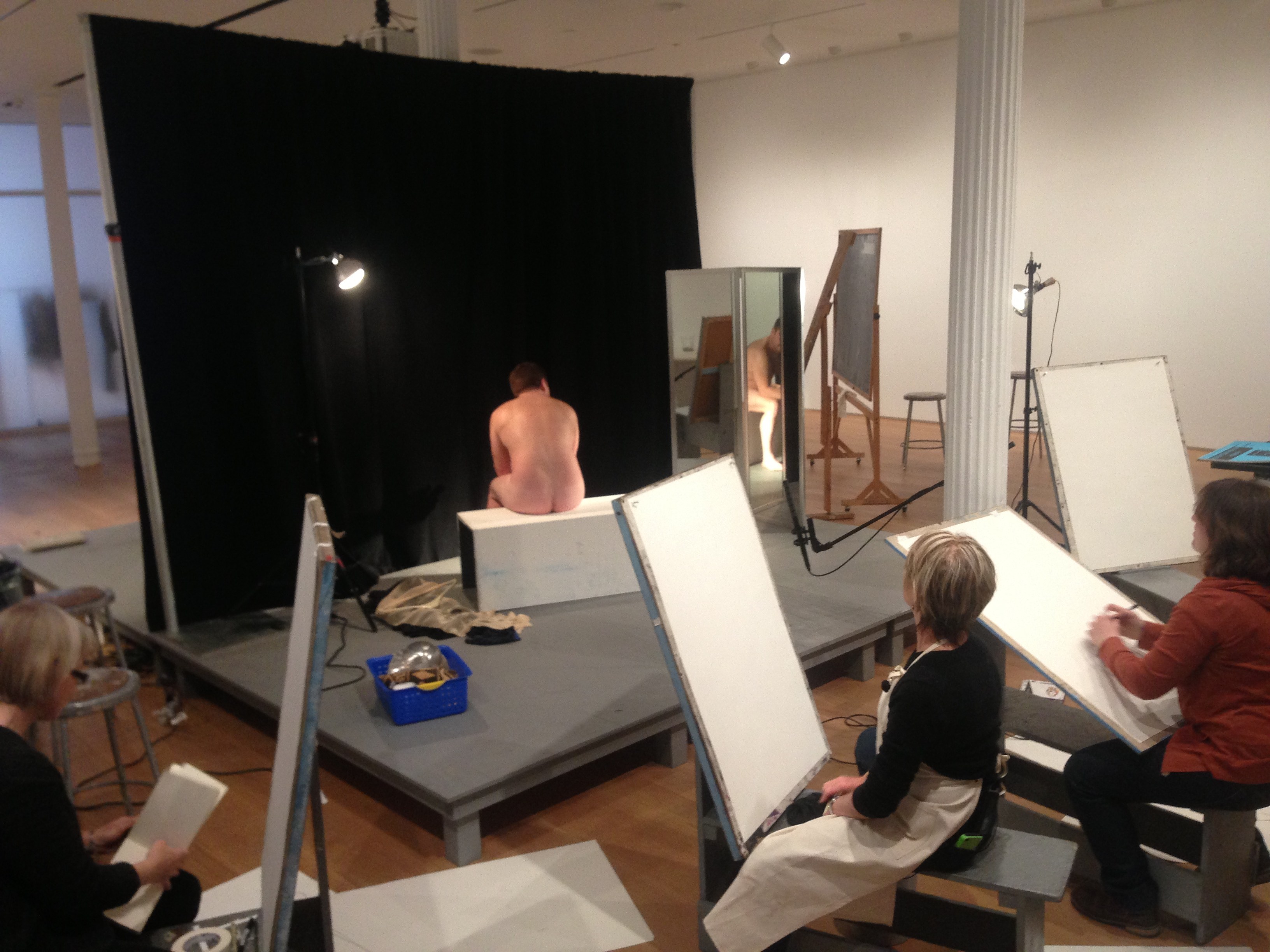 Andrea Bowers, Suzanne Lacy, Andrea Bowers and Suzanne Lacy: Drawing Lessons at The Drawing Center, photo 132