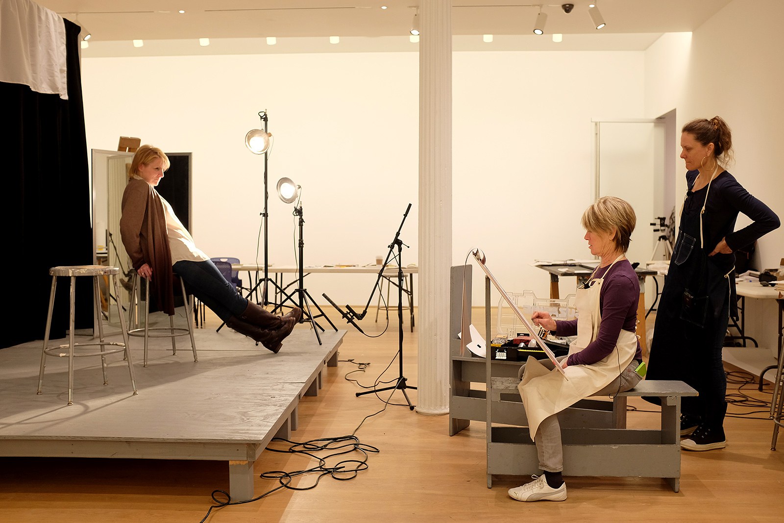 Andrea Bowers, Suzanne Lacy, Andrea Bowers and Suzanne Lacy: Drawing Lessons at The Drawing Center, photo 139