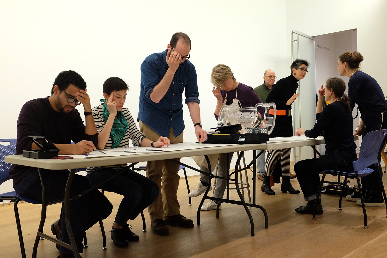 Andrea Bowers, Suzanne Lacy, Andrea Bowers and Suzanne Lacy: Drawing Lessons at The Drawing Center, photo 141