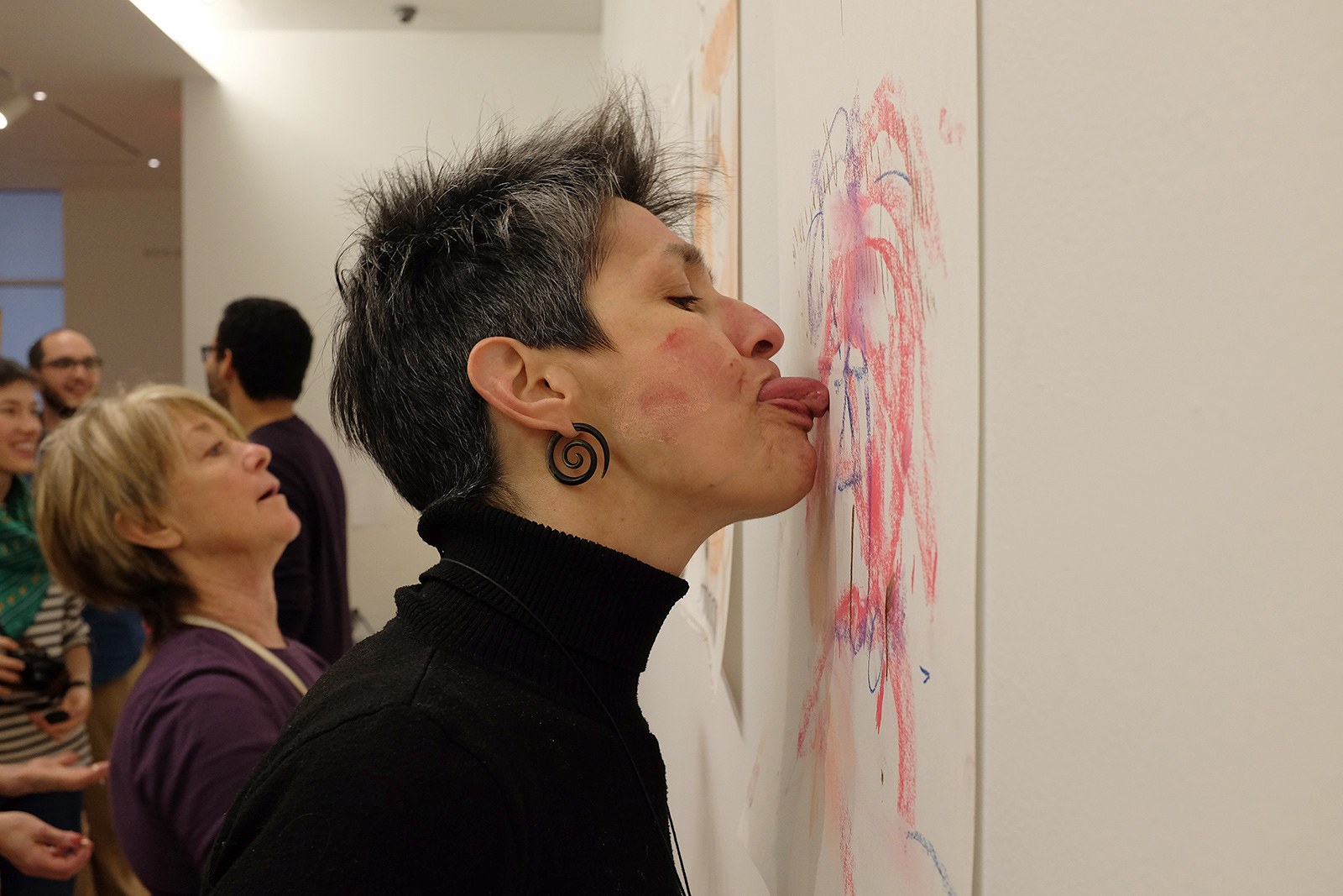 Andrea Bowers, Suzanne Lacy, Andrea Bowers and Suzanne Lacy: Drawing Lessons at The Drawing Center, photo 142