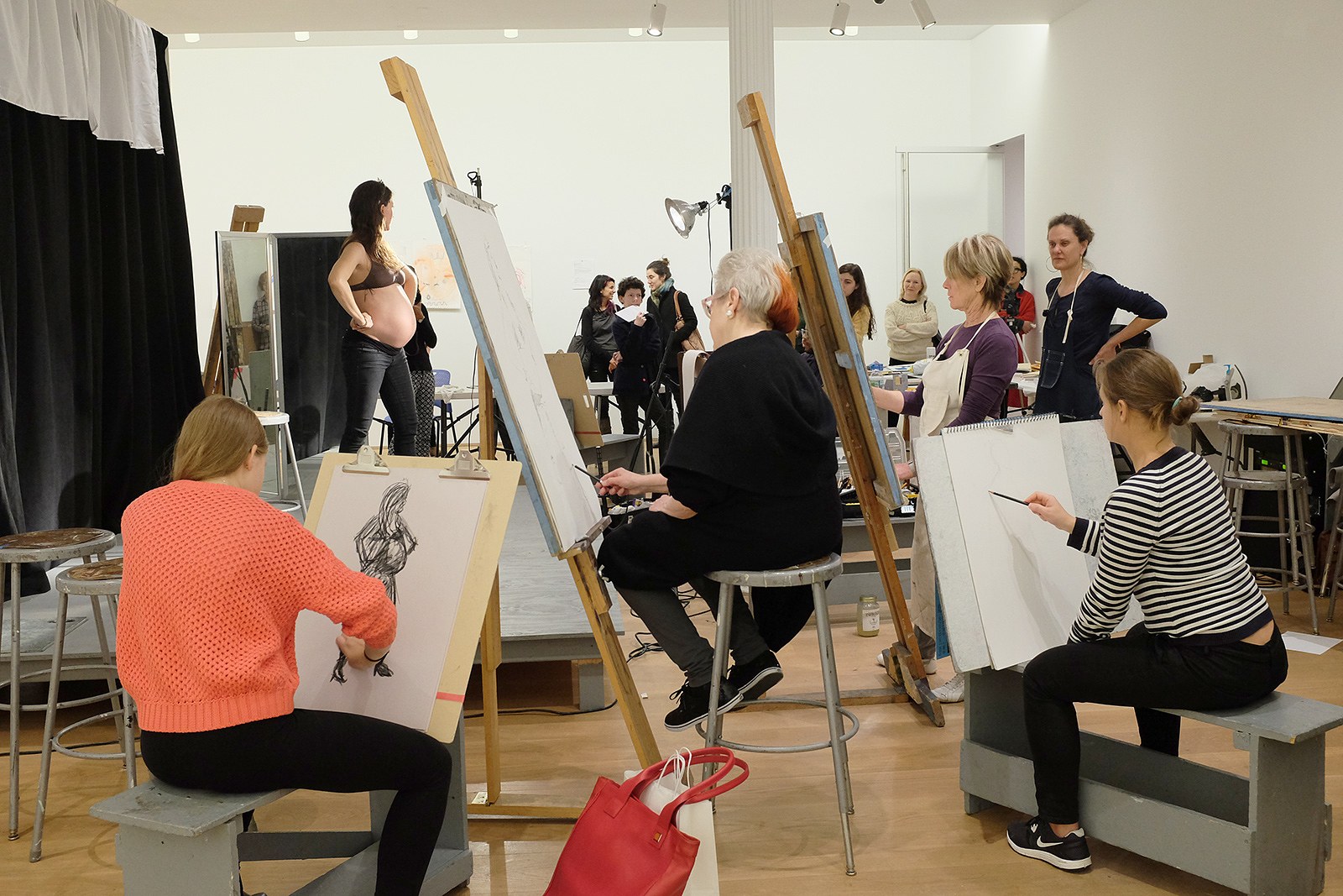 Andrea Bowers, Suzanne Lacy, Andrea Bowers and Suzanne Lacy: Drawing Lessons at The Drawing Center, photo 144