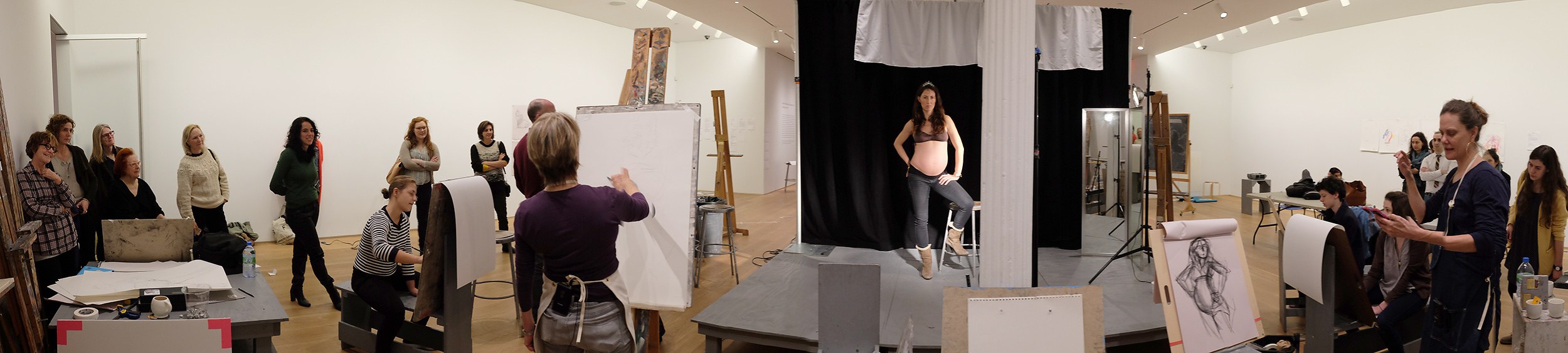 Andrea Bowers, Suzanne Lacy, Andrea Bowers and Suzanne Lacy: Drawing Lessons at The Drawing Center, photo 145