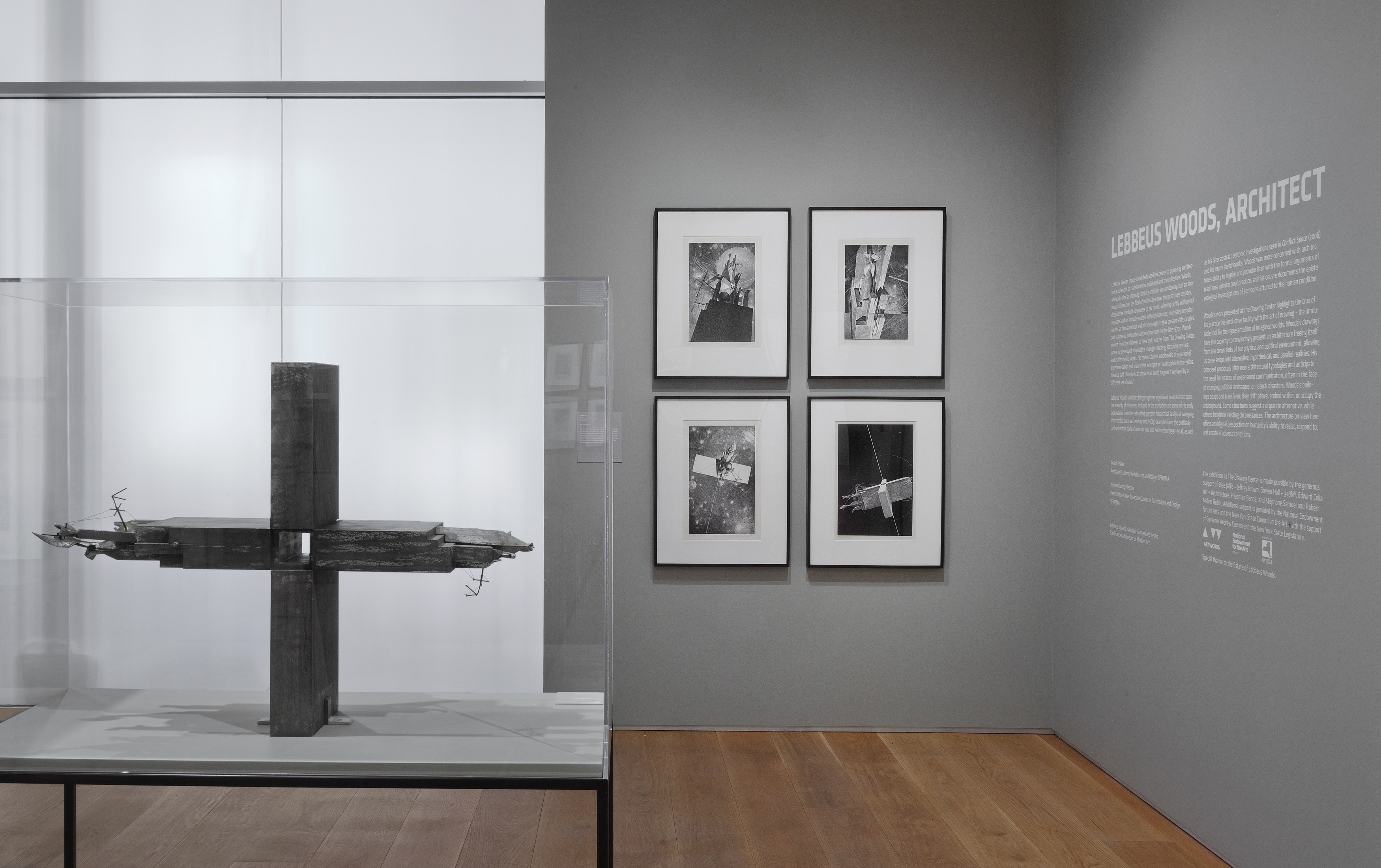 Lebbeus Woods, Lebbeus Woods: Architect at The Drawing Center, photo 3