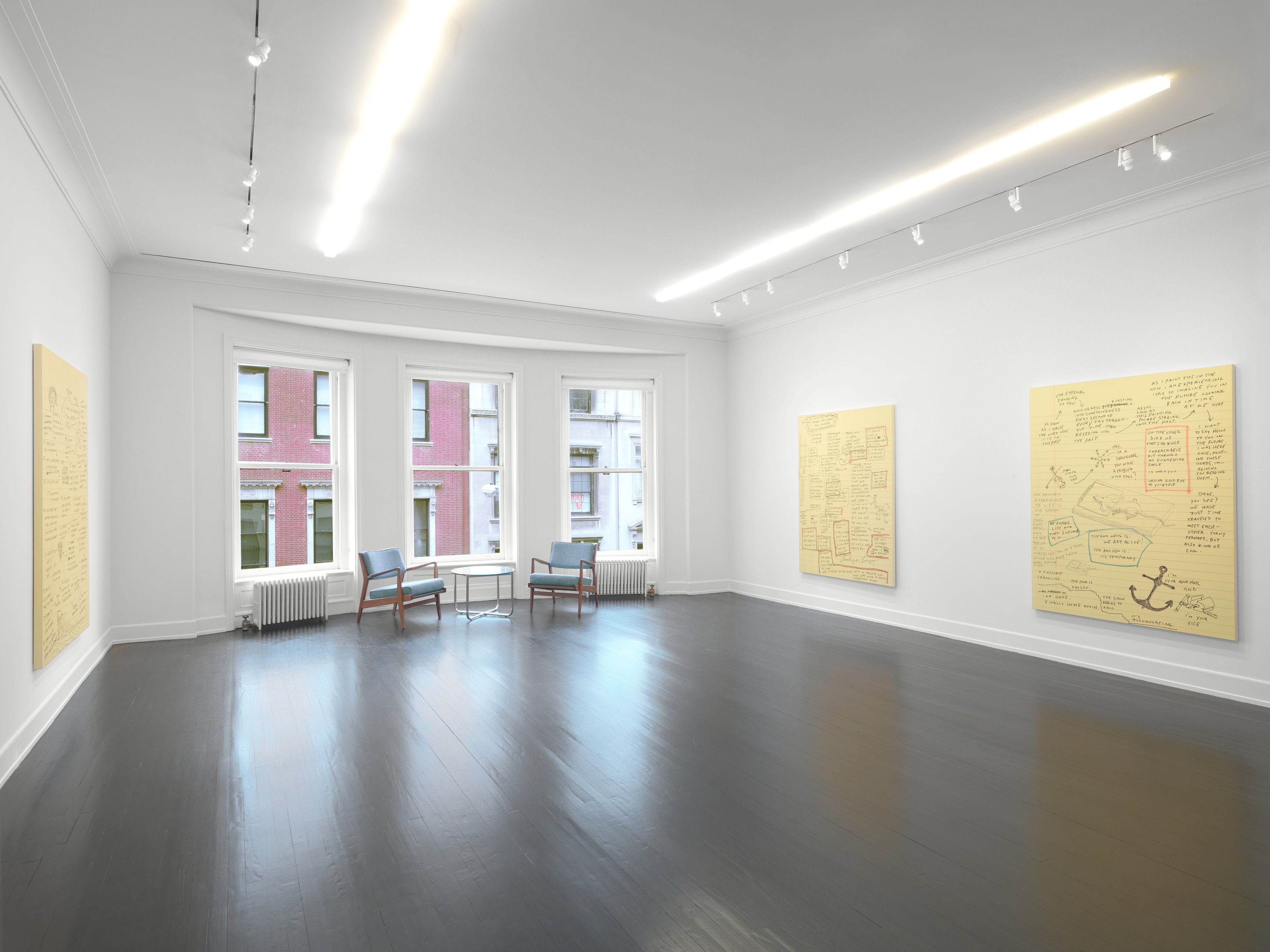 Sean Landers, Untitled at Petzel, photo 4