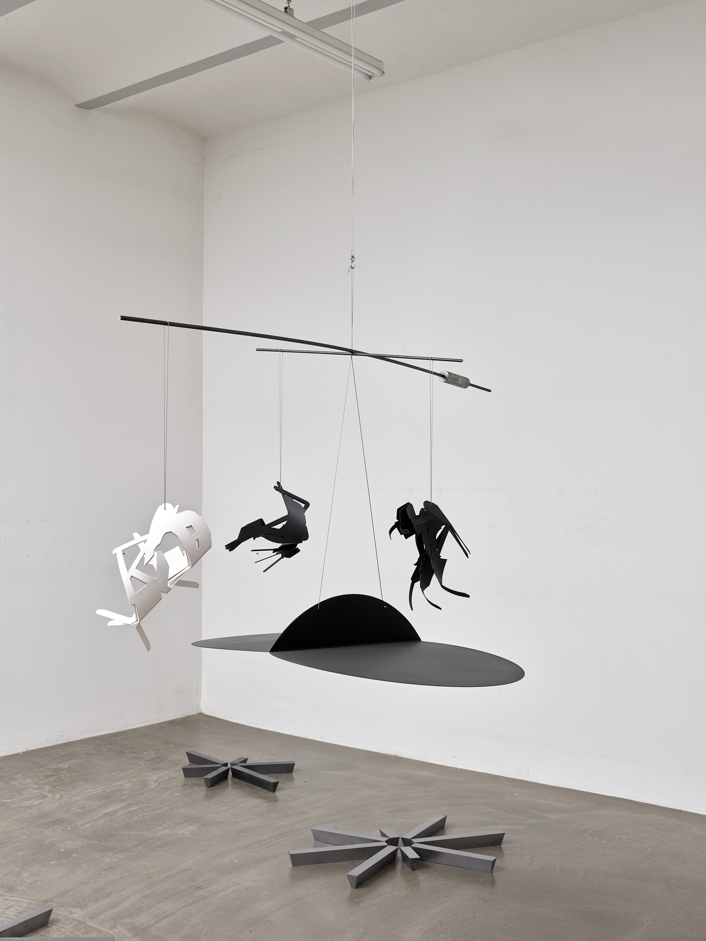 Harald Klingelhöller, Die Welt erzählt (zweifach, sternförmig) at Okey Dokey Konrad Fischer, photo 8