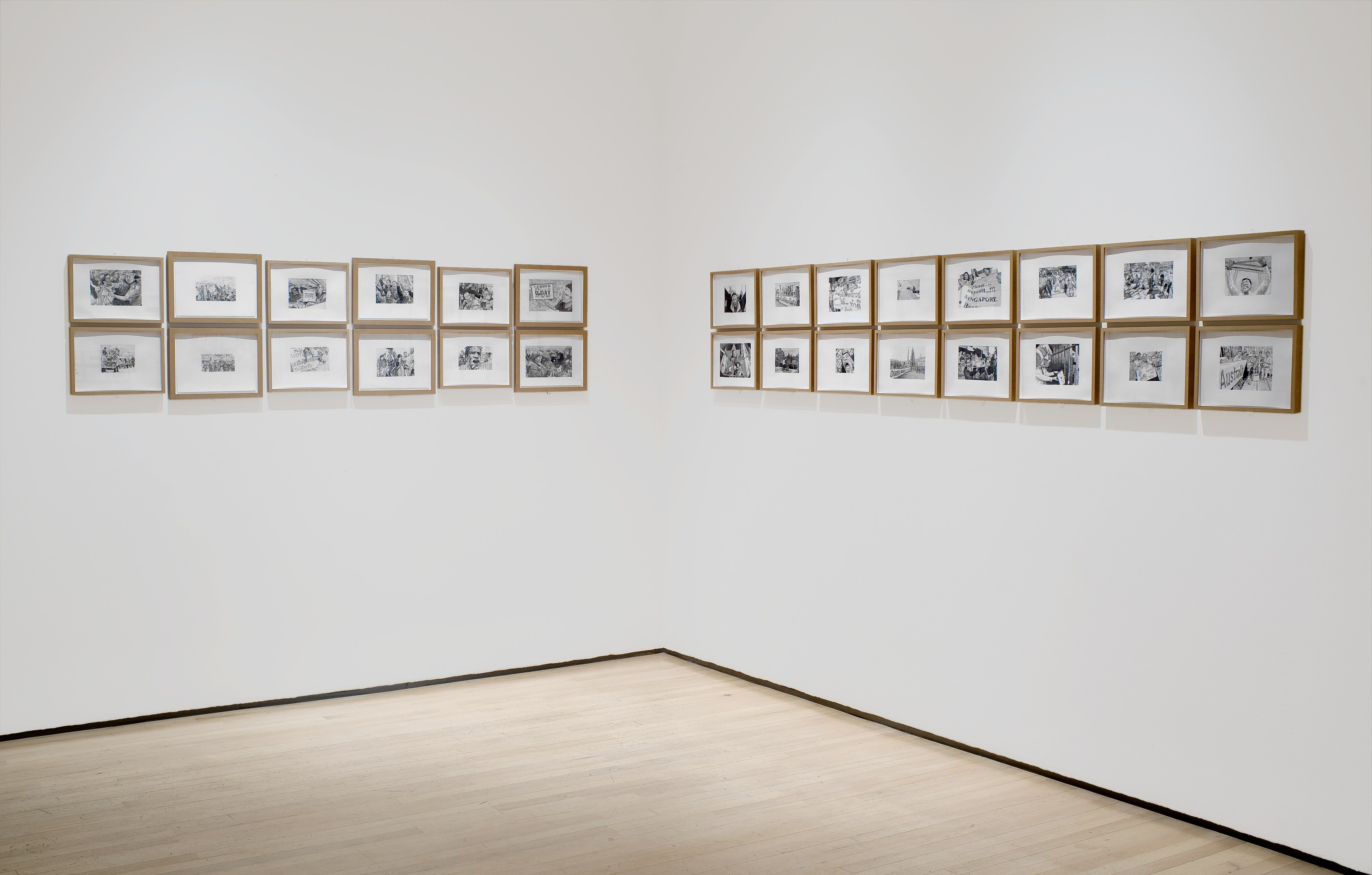 Rirkrit Tiravanija, Rirkrit Tiravanija: Demonstration Drawings at The Drawing Center, photo 2