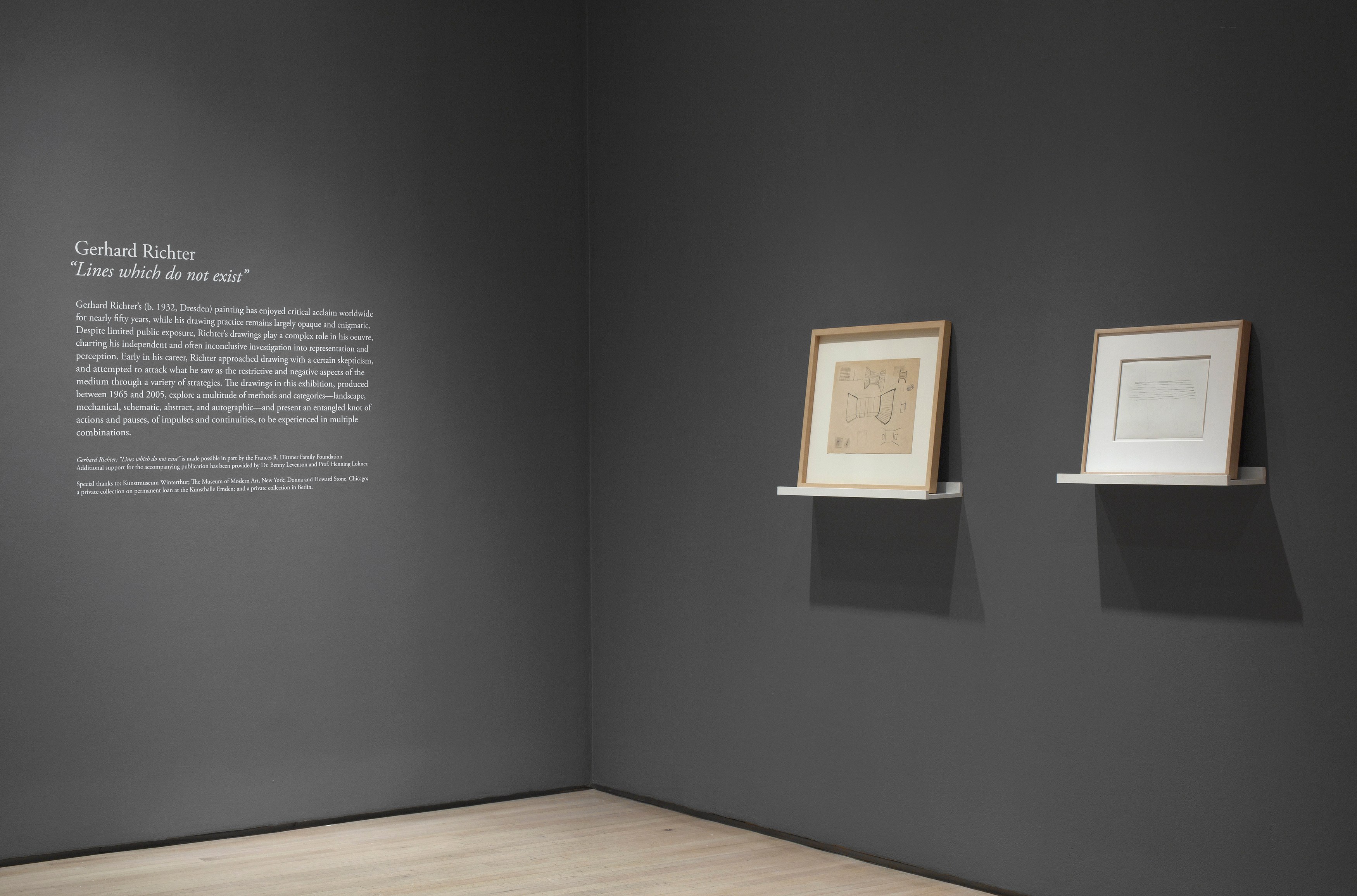 Gerhard Richter, Gerhard Richter: “Lines which do not exist” at The Drawing Center, photo 4