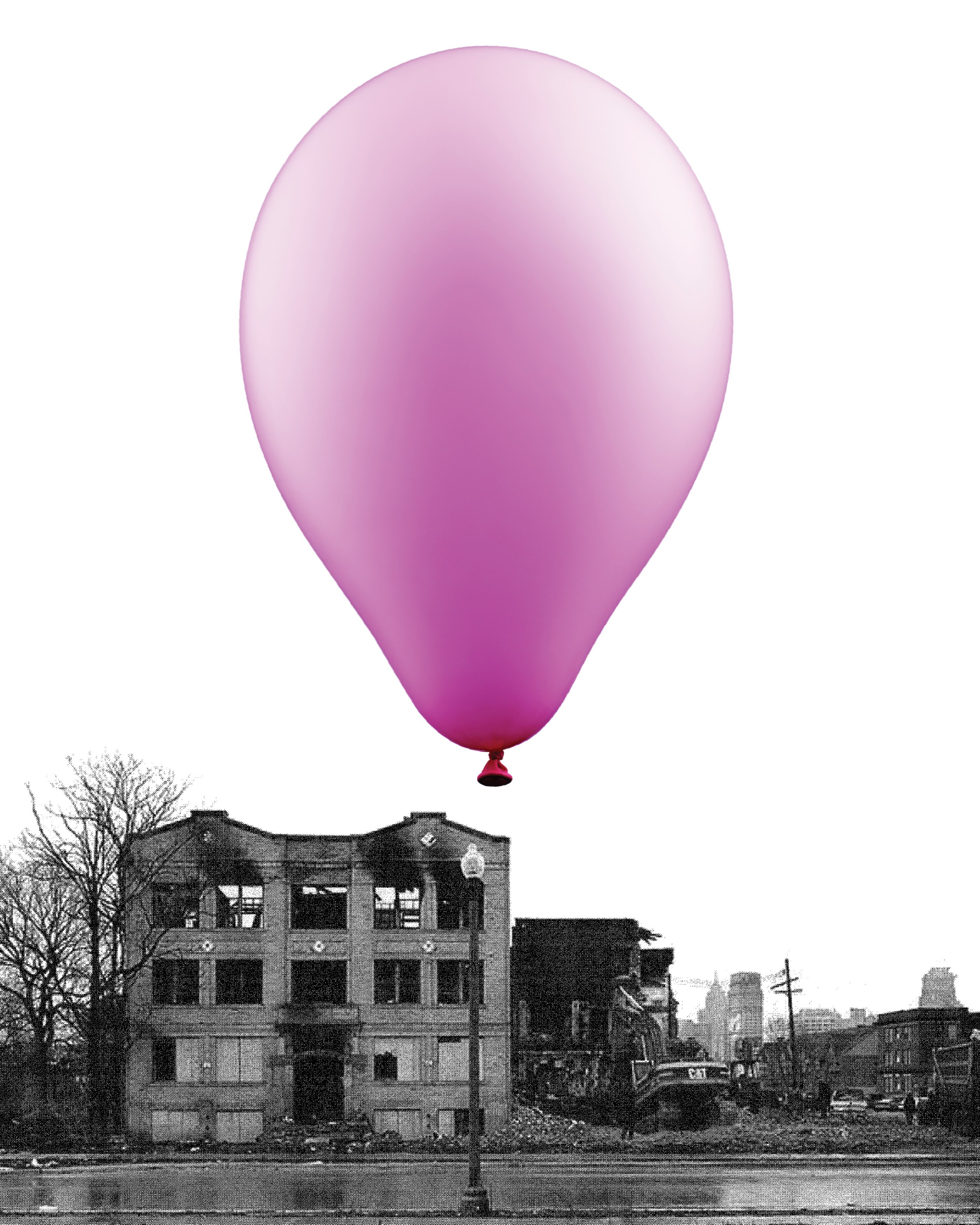 Scott King, A Balloon for America at Bortolami, photo 6