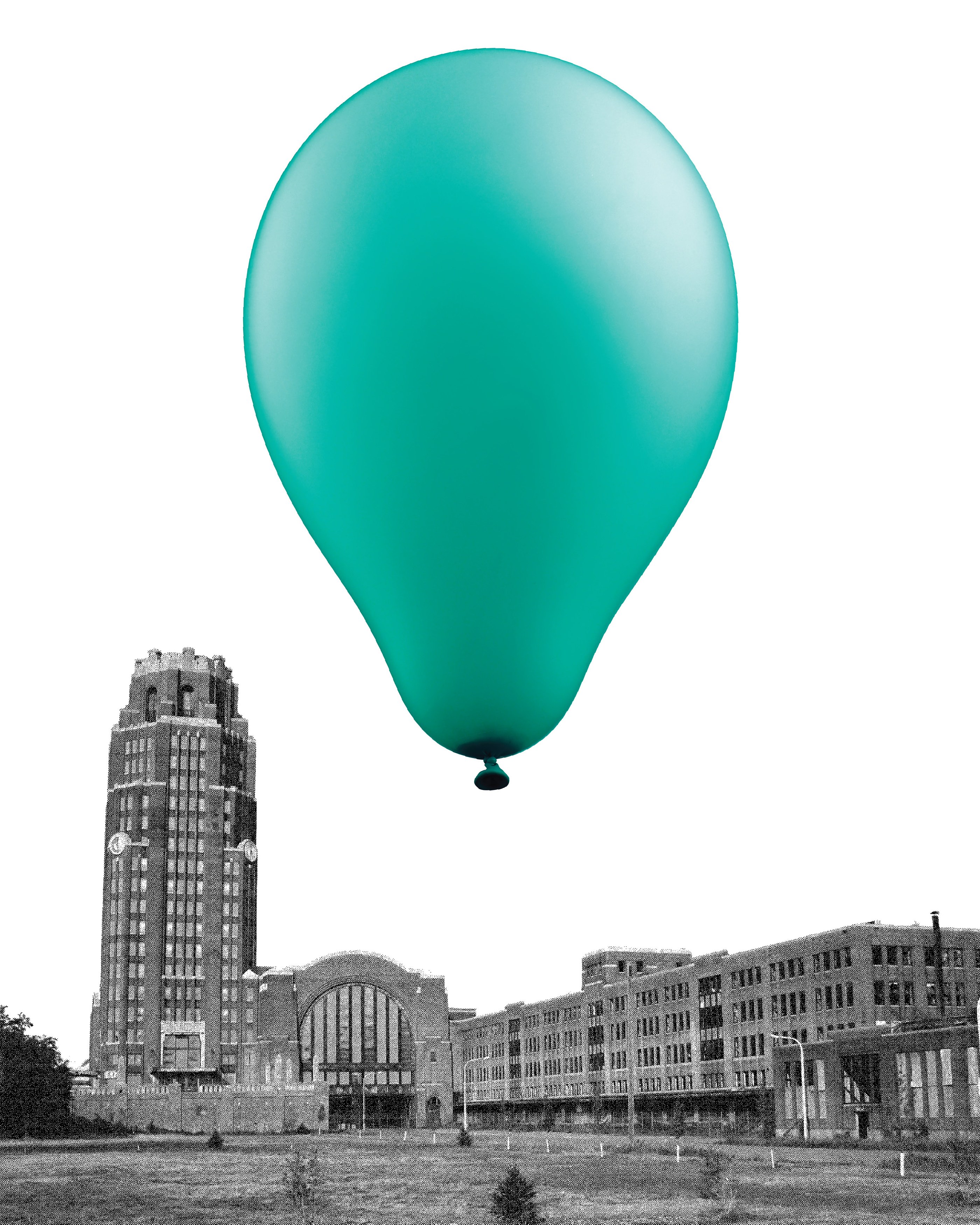 Scott King, A Balloon for America at Bortolami, photo 7