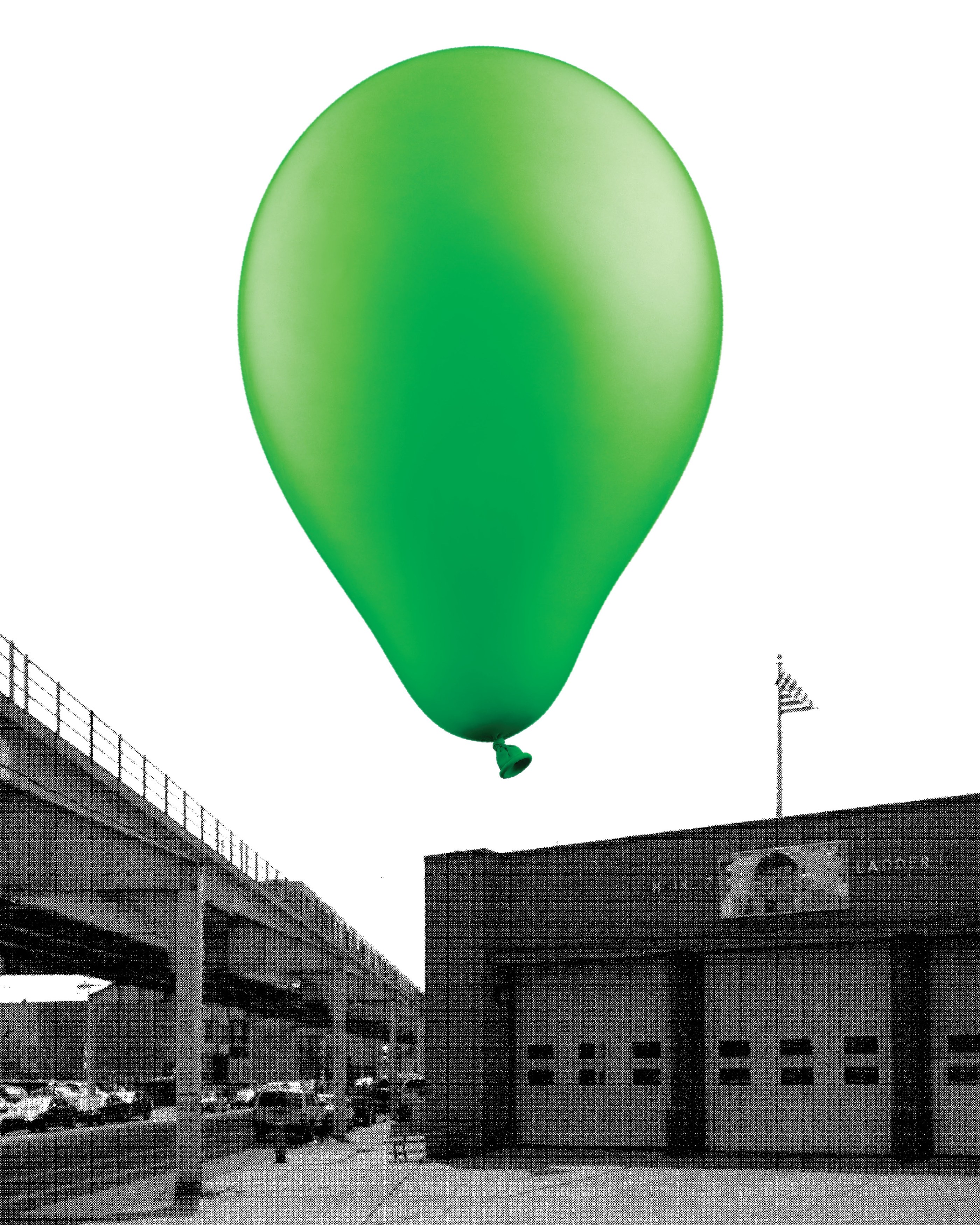 Scott King, A Balloon for America at Bortolami, photo 15