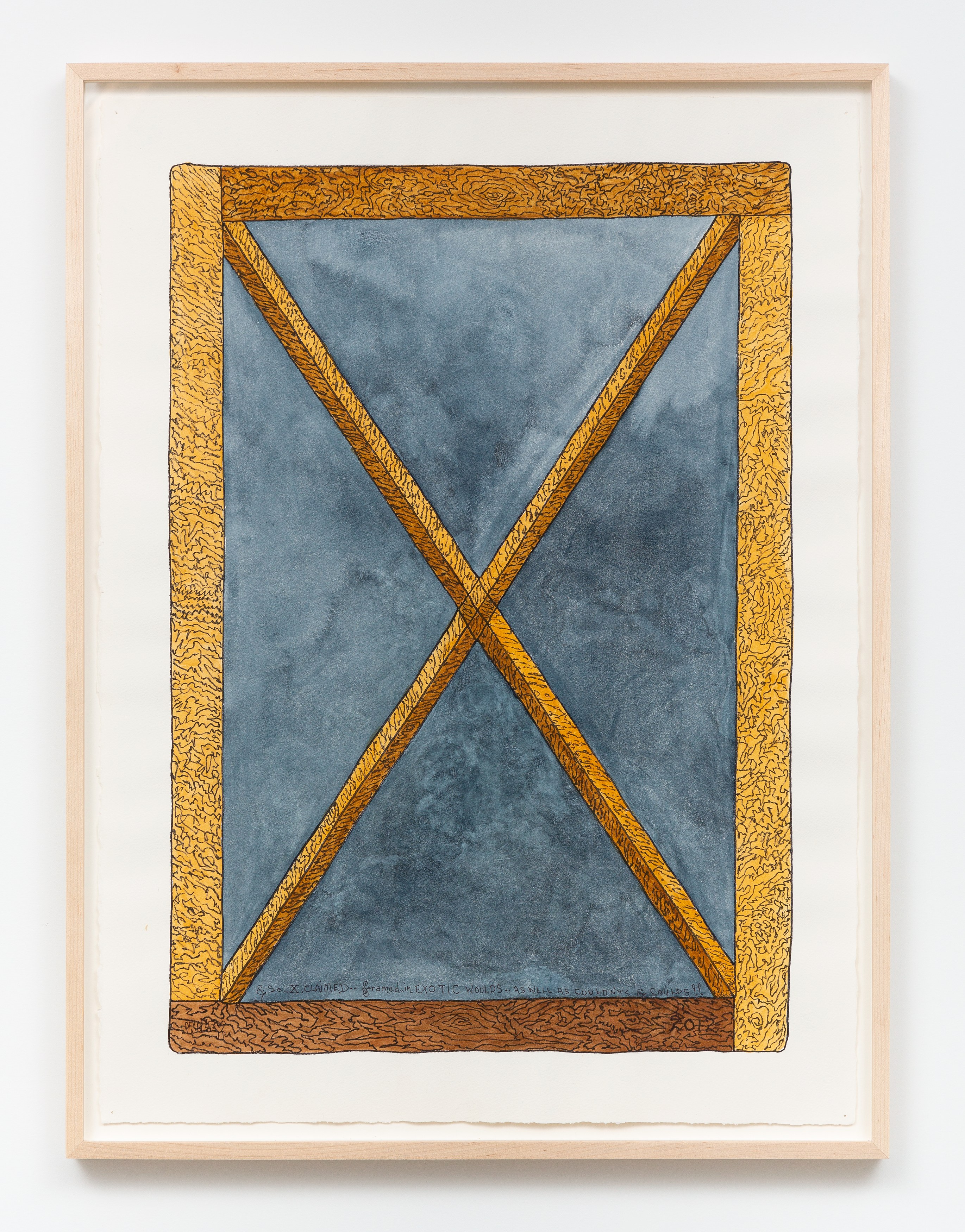 William T. Wiley, Real Eye On Change at Gordon Robichaux, photo 17