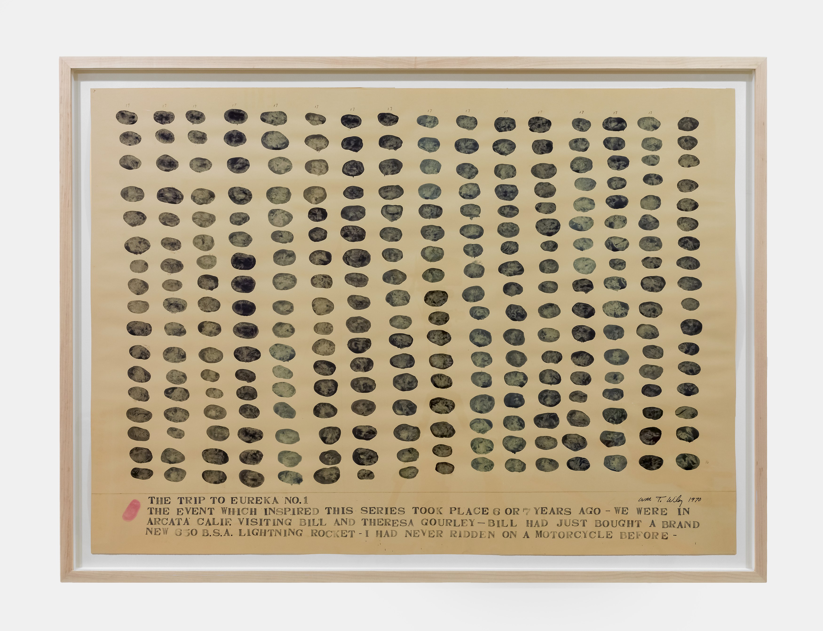 William T. Wiley, Real Eye On Change at Gordon Robichaux, photo 50