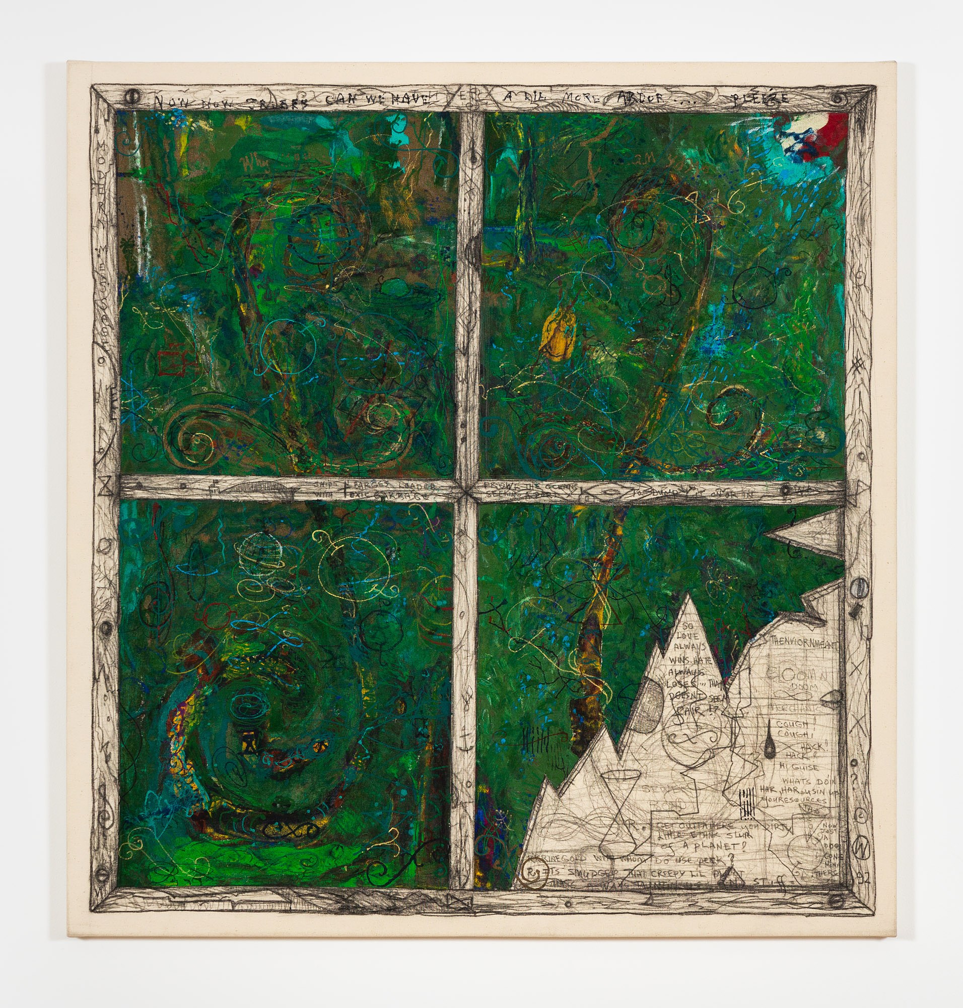 William T. Wiley, Real Eye On Change at Gordon Robichaux, photo 14