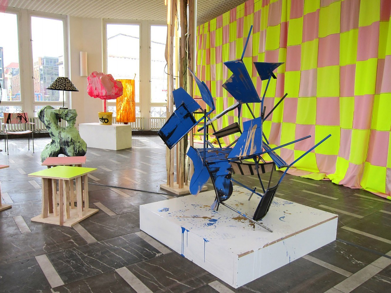 Anselm Reyle, Franz West, Stolen Fantasy at Schinkel Pavillon, photo 4