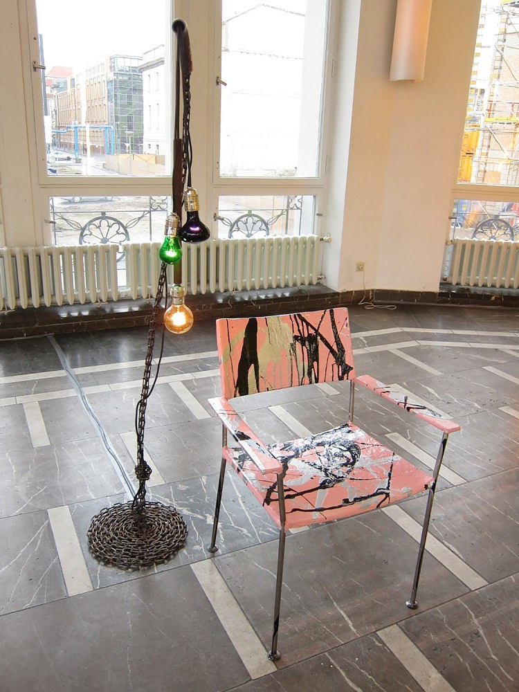 Anselm Reyle, Franz West, Stolen Fantasy at Schinkel Pavillon, photo 8