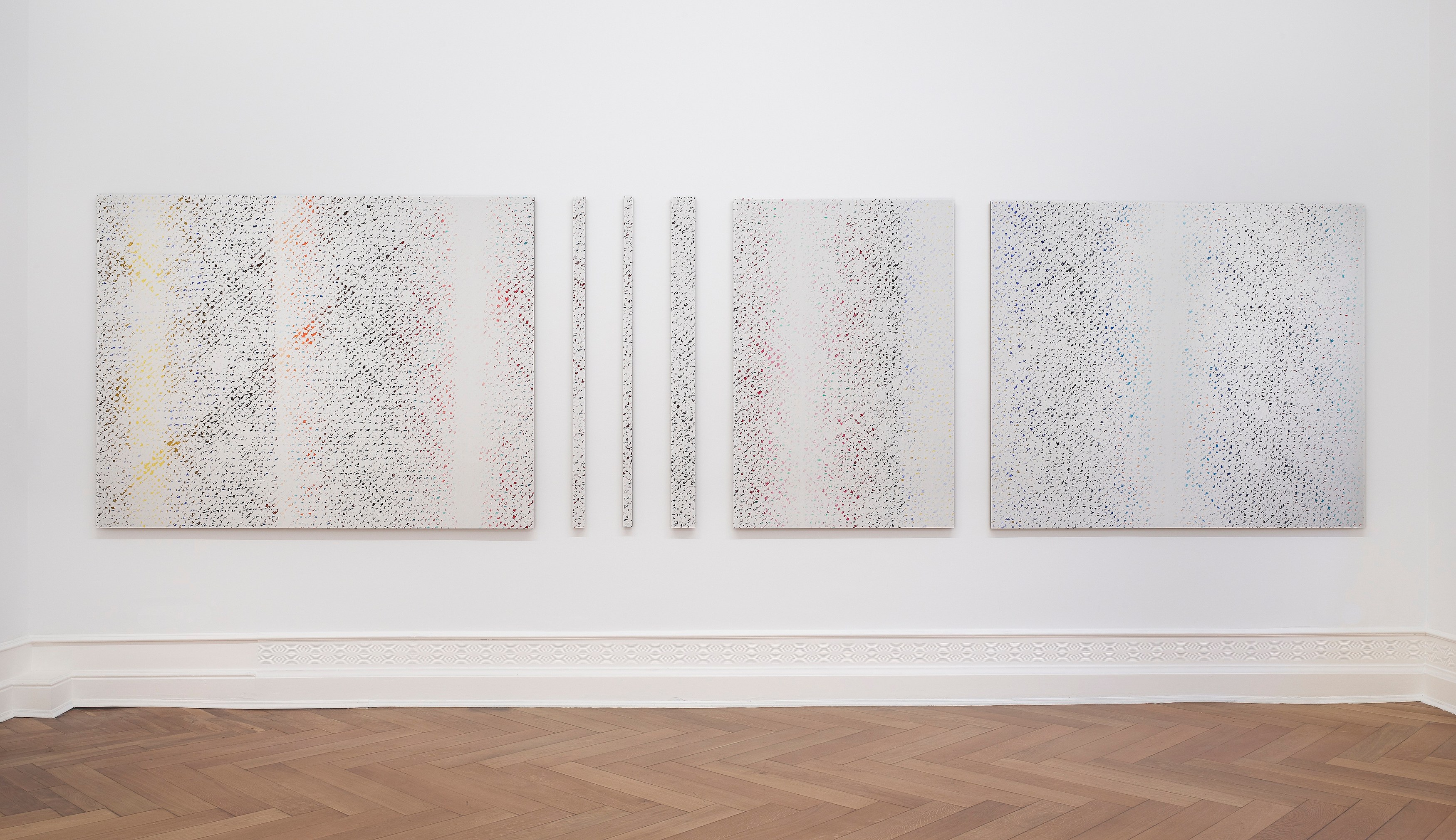 Cheyney Thompson, Pedestals, Bias-cut, /Robert Macaire/, Chronochromes at Galerie Buchholz, Berlin, photo 9