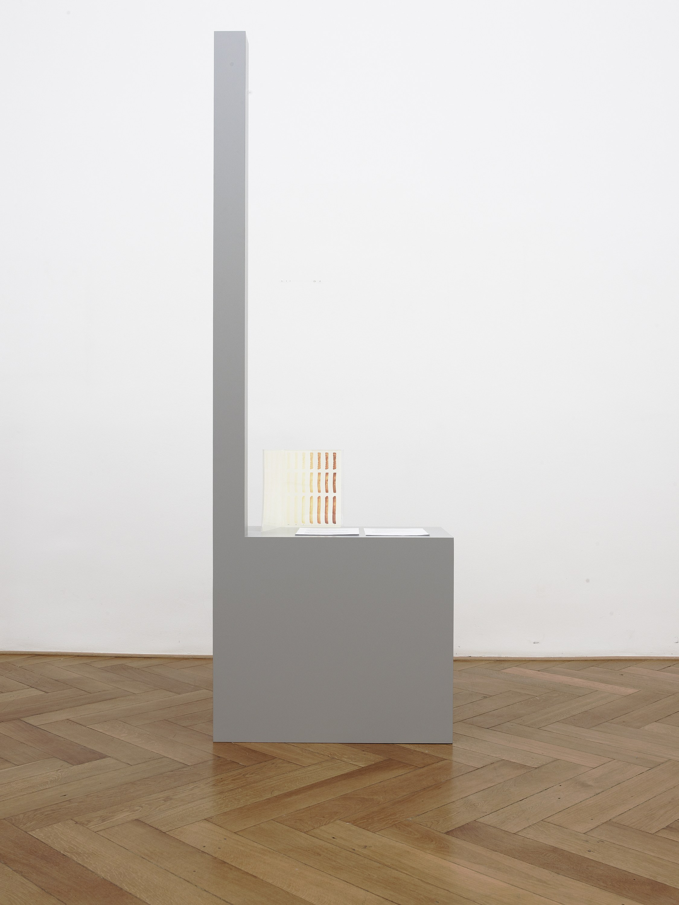 Cheyney Thompson, Pedestals, Bias-cut, /Robert Macaire/, Chronochromes at Galerie Buchholz, Berlin, photo 17