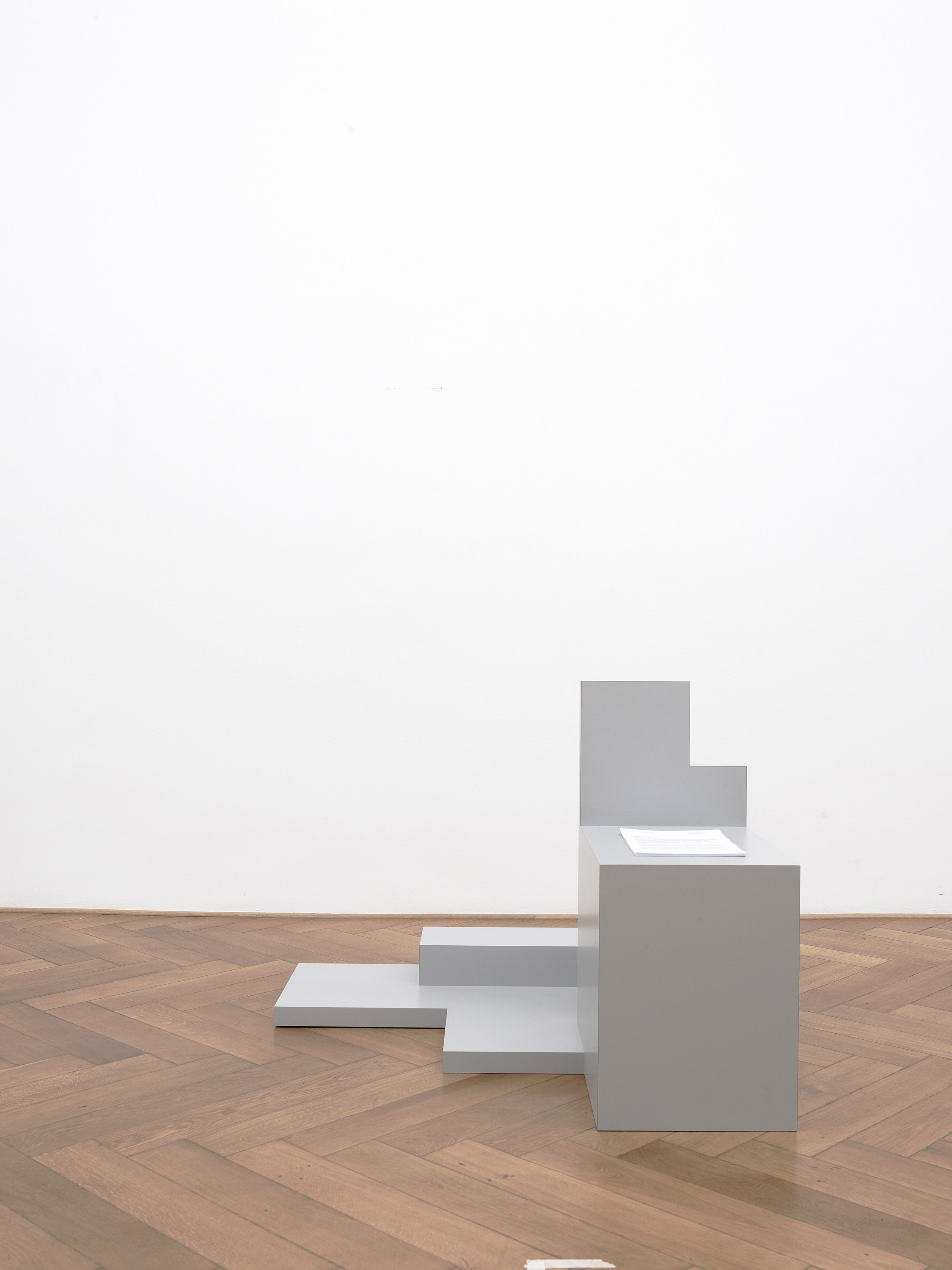 Cheyney Thompson, Pedestals, Bias-cut, /Robert Macaire/, Chronochromes at Galerie Buchholz, Berlin, photo 22