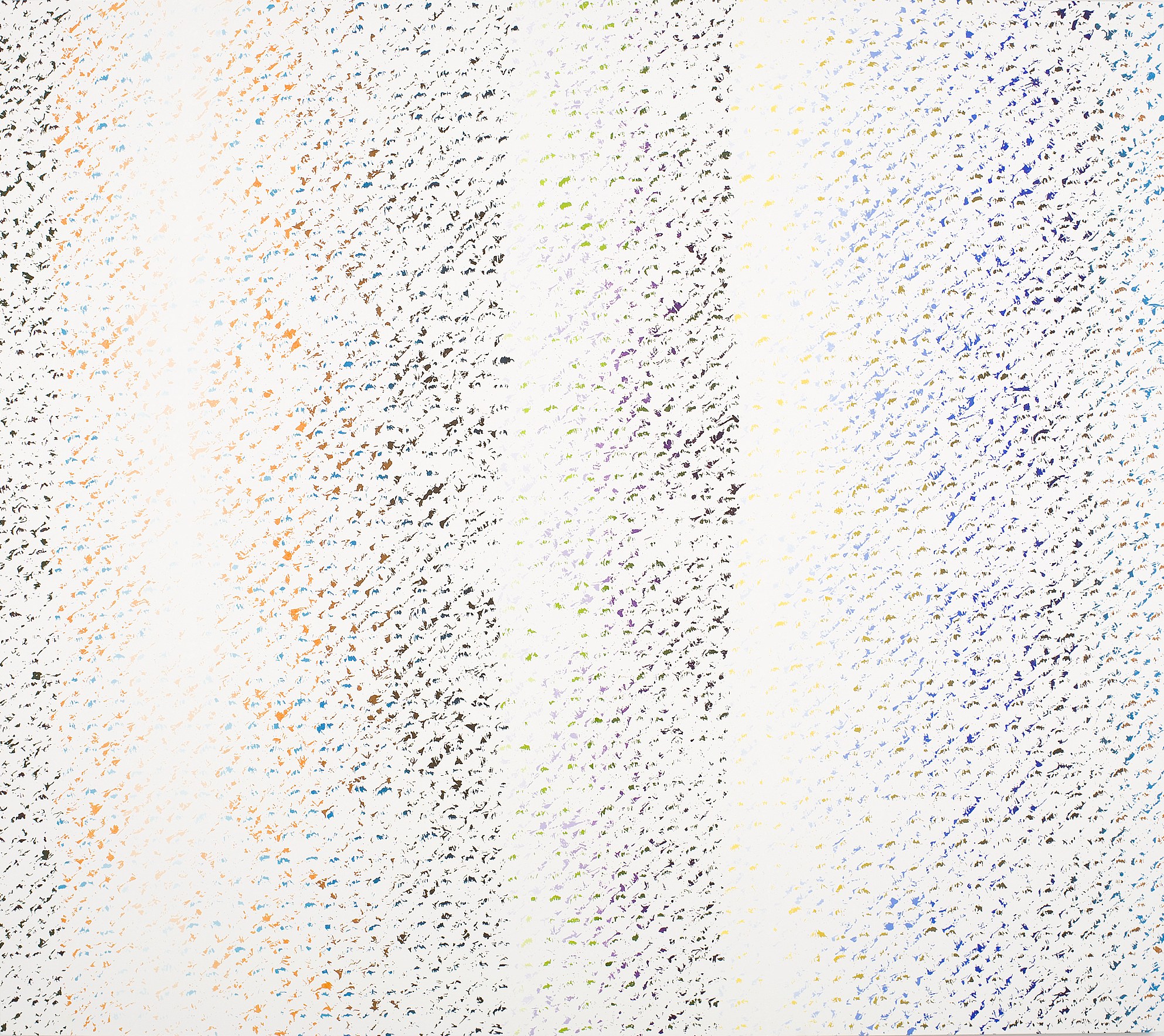 Cheyney Thompson, Pedestals, Bias-cut, /Robert Macaire/, Chronochromes at Galerie Buchholz, Berlin, photo 28