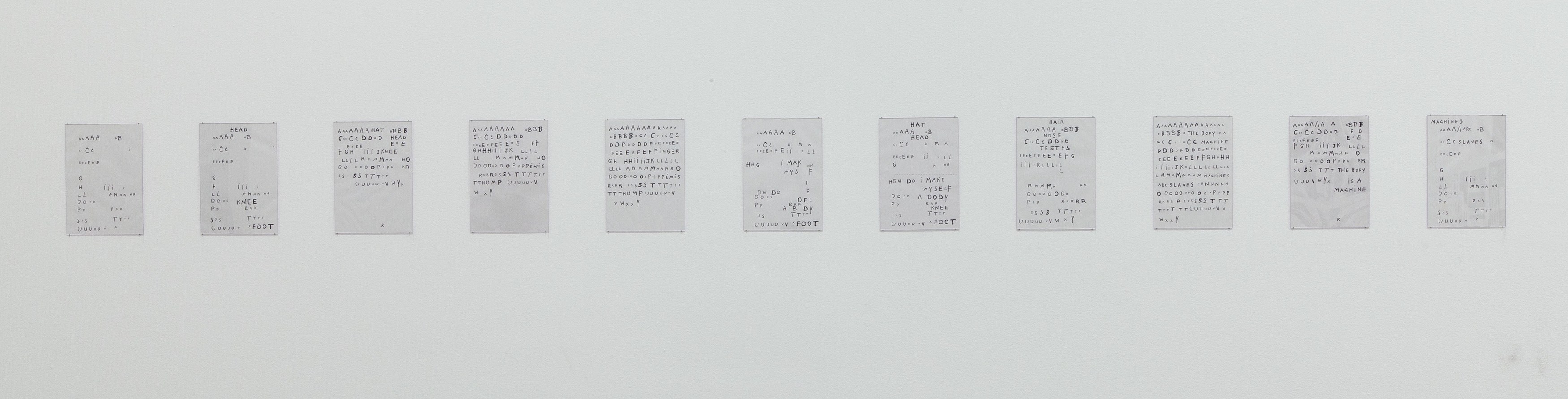 Quodlibet III - Alphabets and Instruments, Quodlibet III - Alphabets and Instruments at Galerie Buchholz, Berlin, photo 57