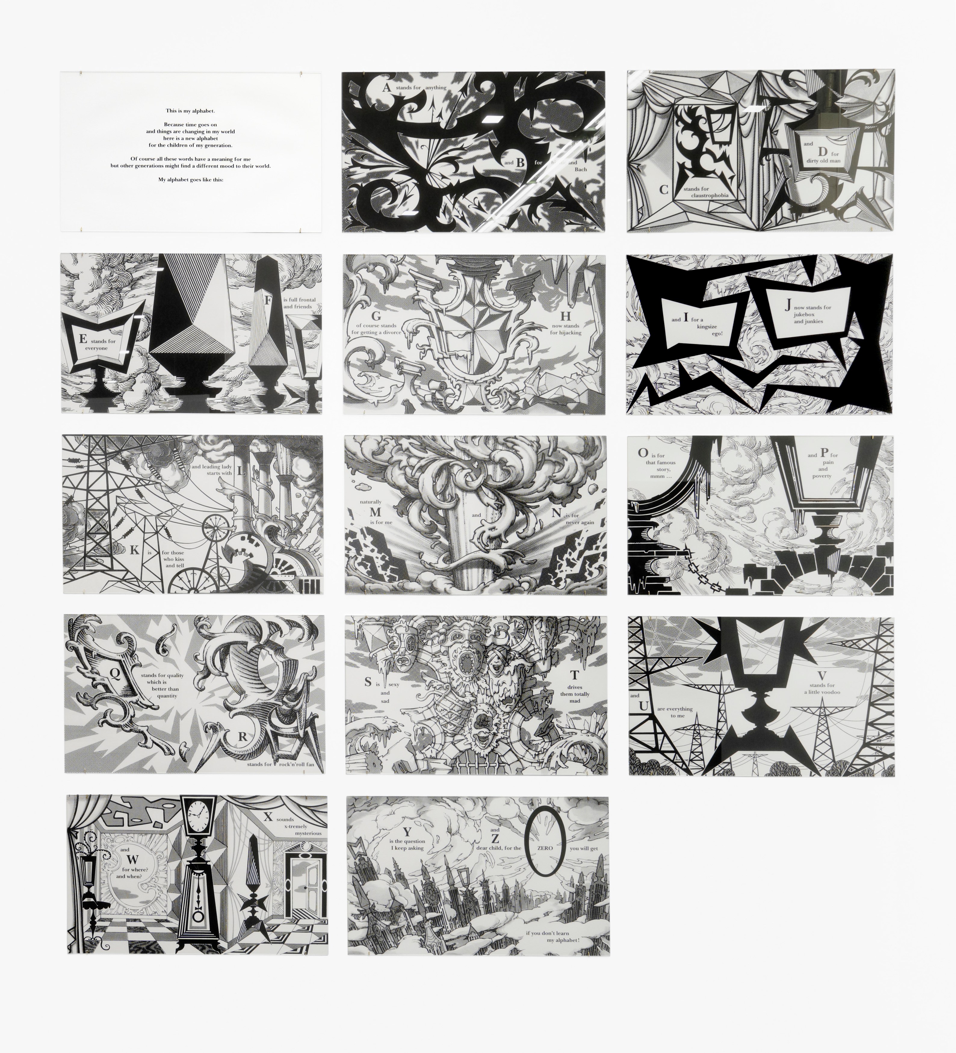 Quodlibet III - Alphabets and Instruments, Quodlibet III - Alphabets and Instruments at Galerie Buchholz, Berlin, photo 59