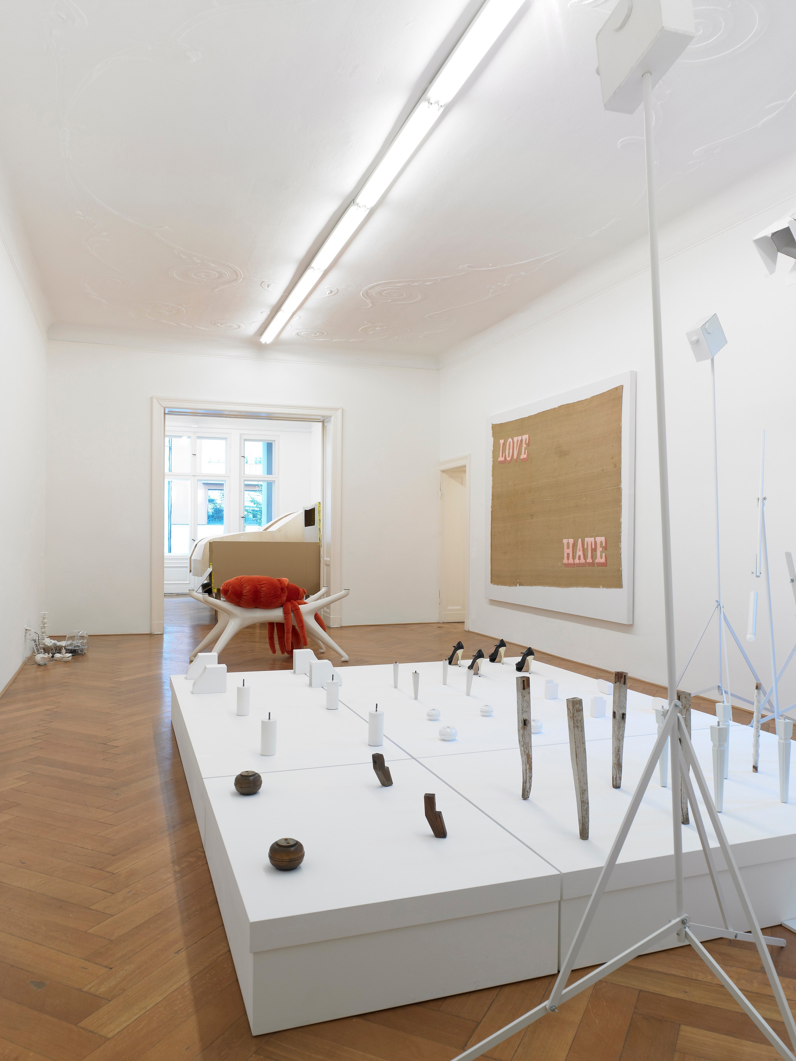 Cosima von Bonin, GRANDVILLE AND THE DECISION AT GRANDVILLE at Galerie Buchholz, Berlin, photo 29