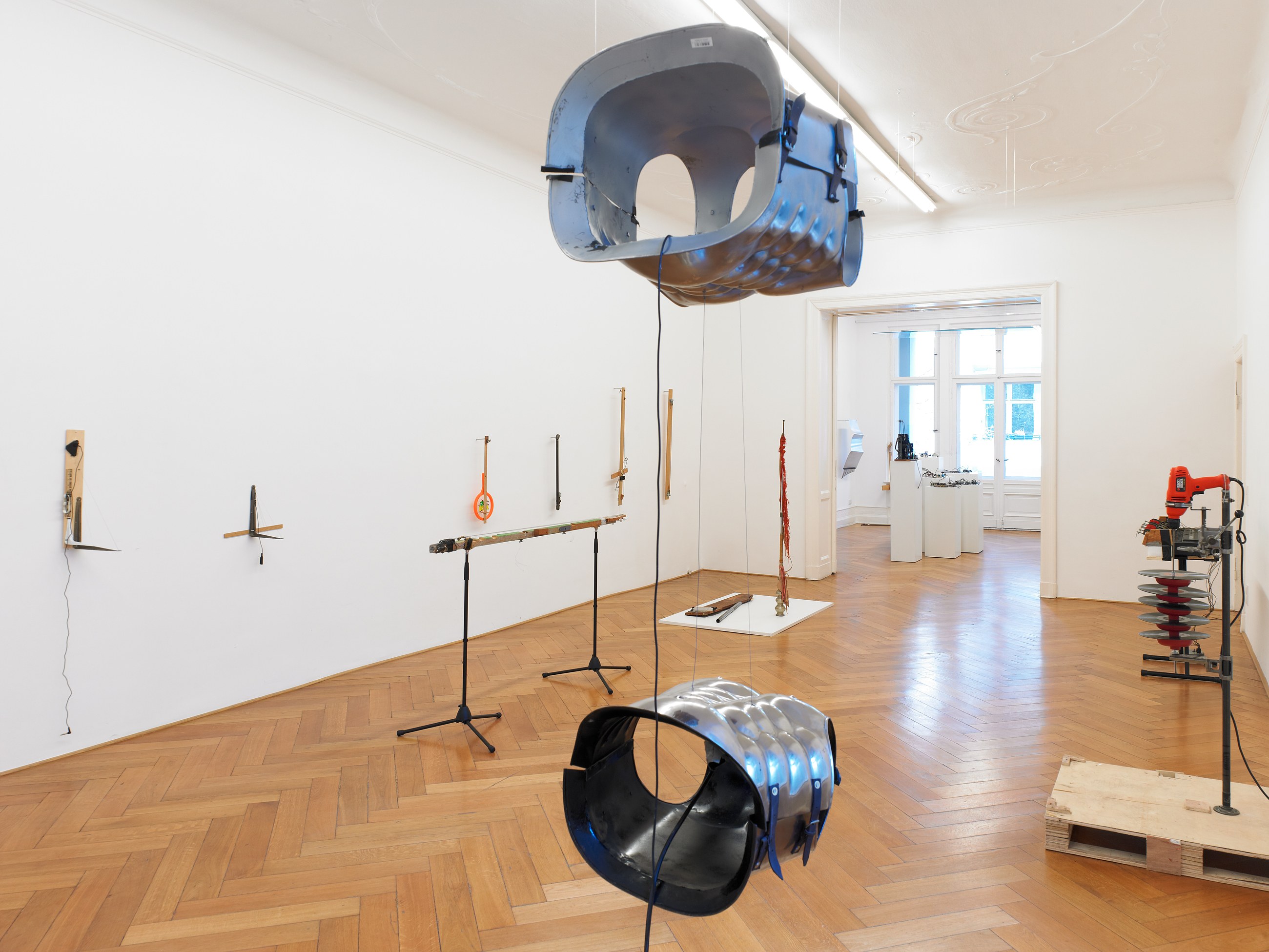 Tony Conrad, Invented Acoustical Tools at Galerie Buchholz, Berlin, photo 58
