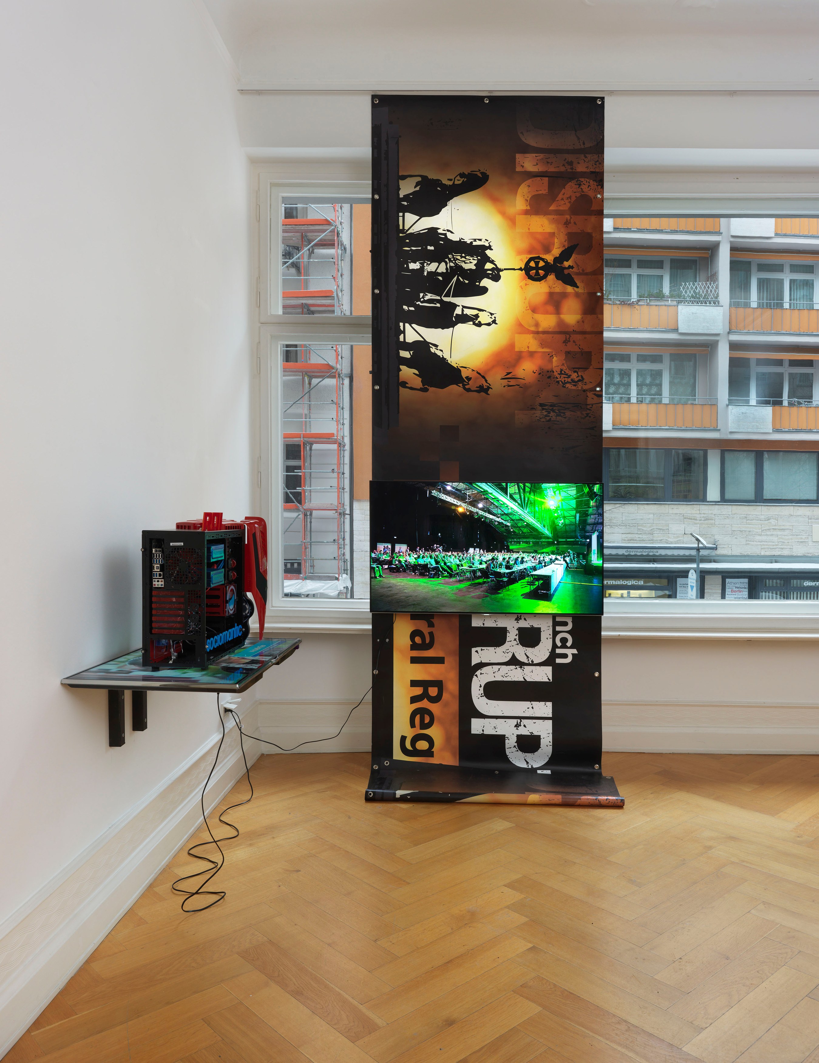 Simon Denny, Disruptive Berlin at Galerie Buchholz, Berlin, photo 7