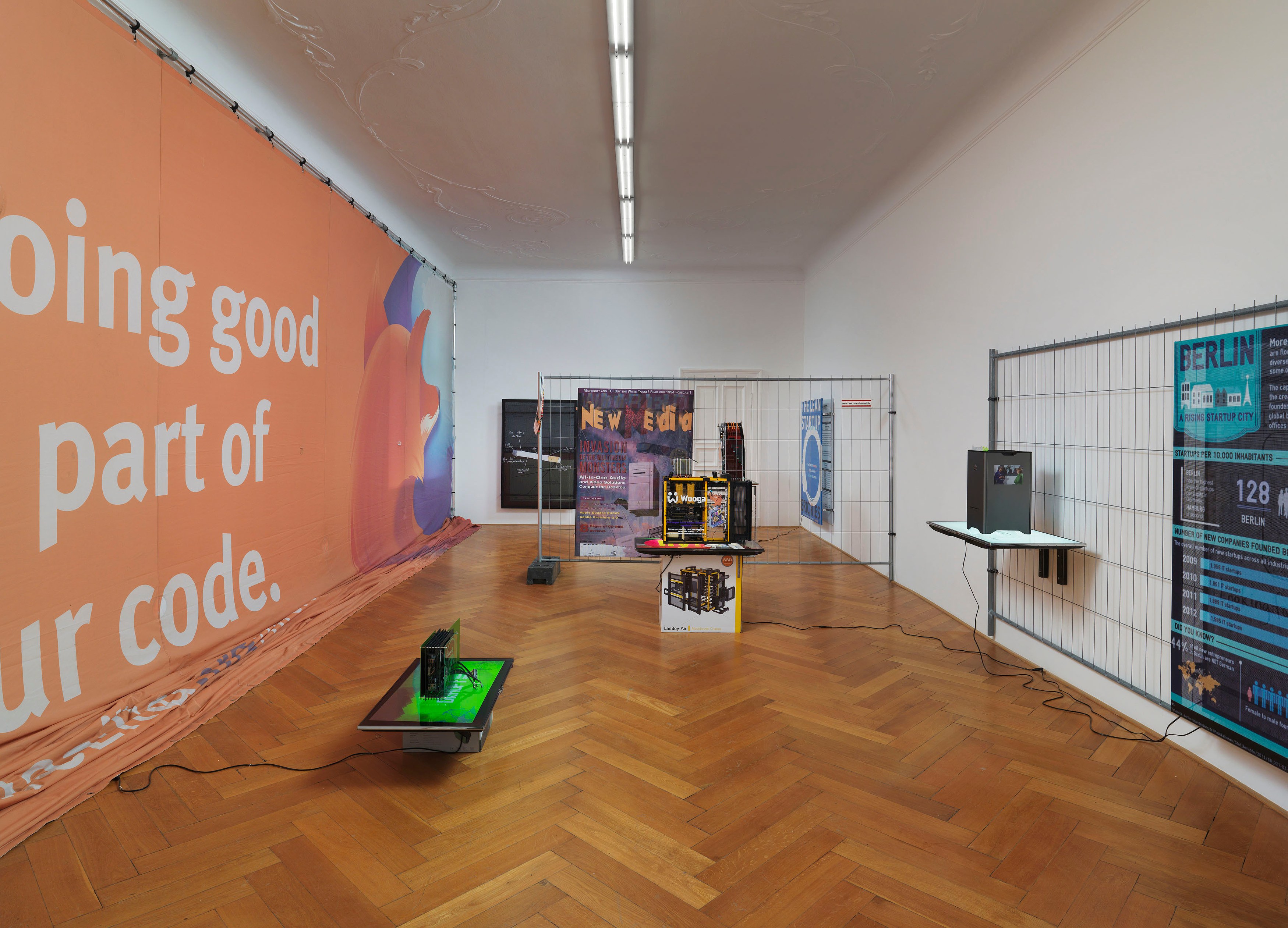 Simon Denny, Disruptive Berlin at Galerie Buchholz, Berlin, photo 24