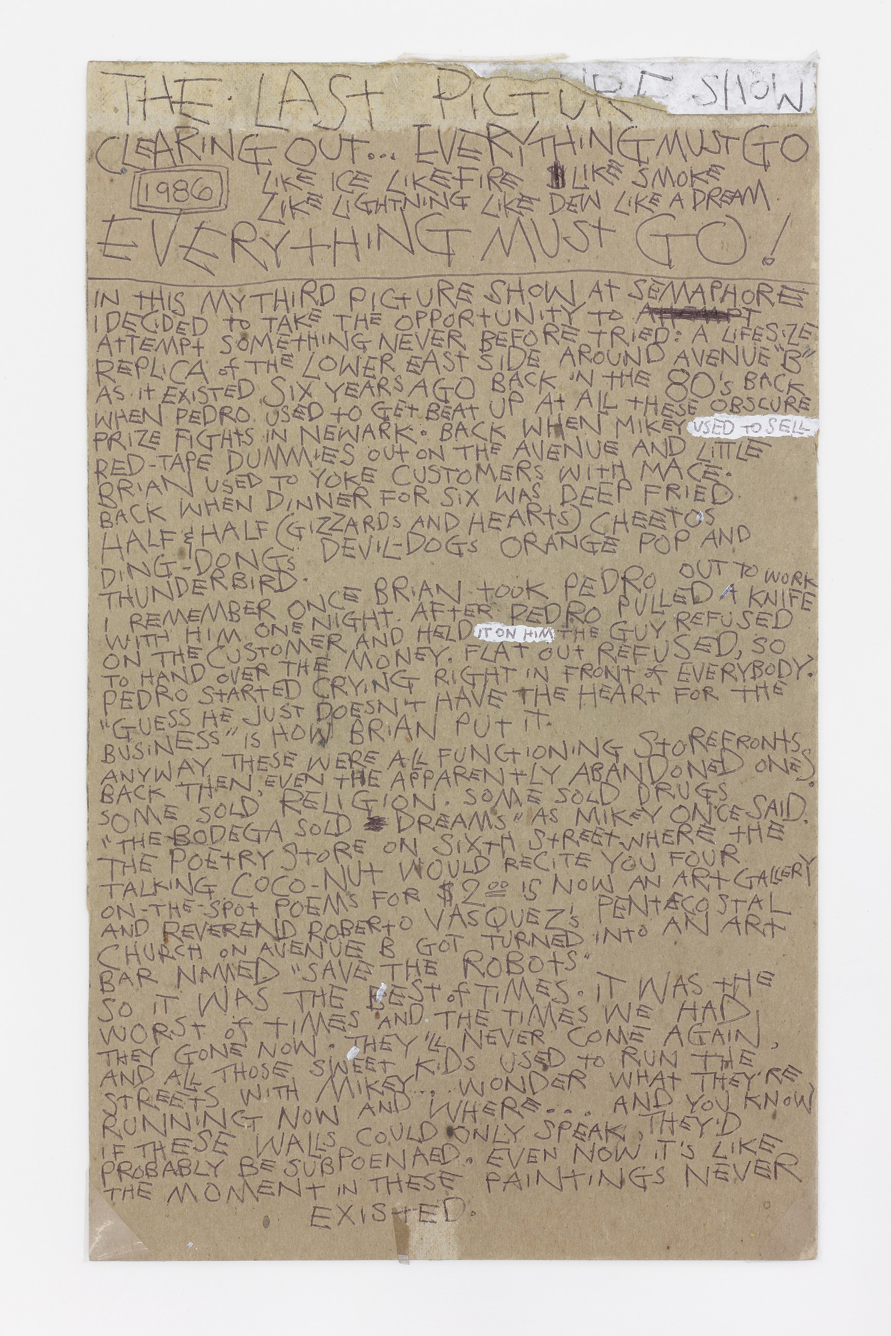 Julie Ault, afterlife at Galerie Buchholz, Berlin, photo 44