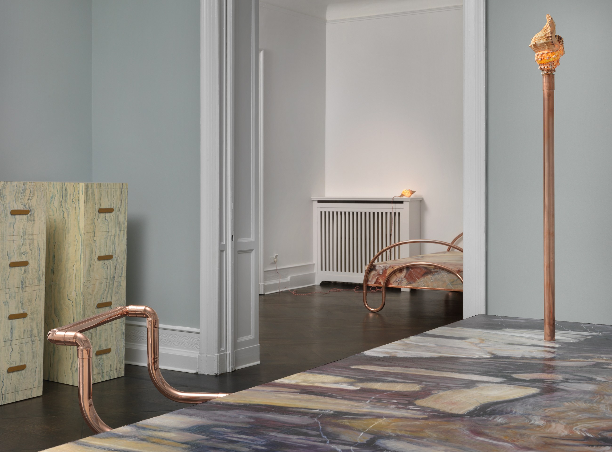 Lucy McKenzie, Inspired by an Atlas of Leprosy at Galerie Buchholz, Berlin, photo 12